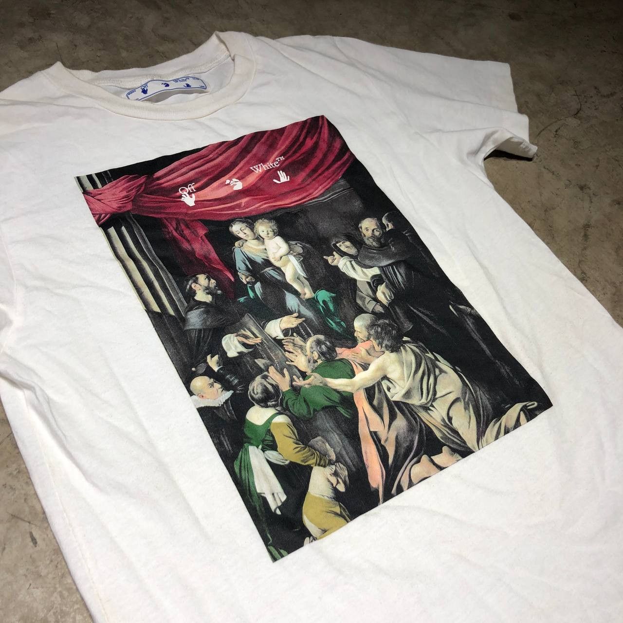 Off-White Off-White SS21 Caravaggio Arrows Tee Size US S / EU 44-46 / 1 - 3 Thumbnail