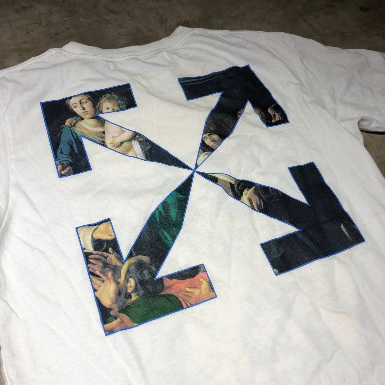Off-White Off-White SS21 Caravaggio Arrows Tee Size US S / EU 44-46 / 1 - 4 Thumbnail