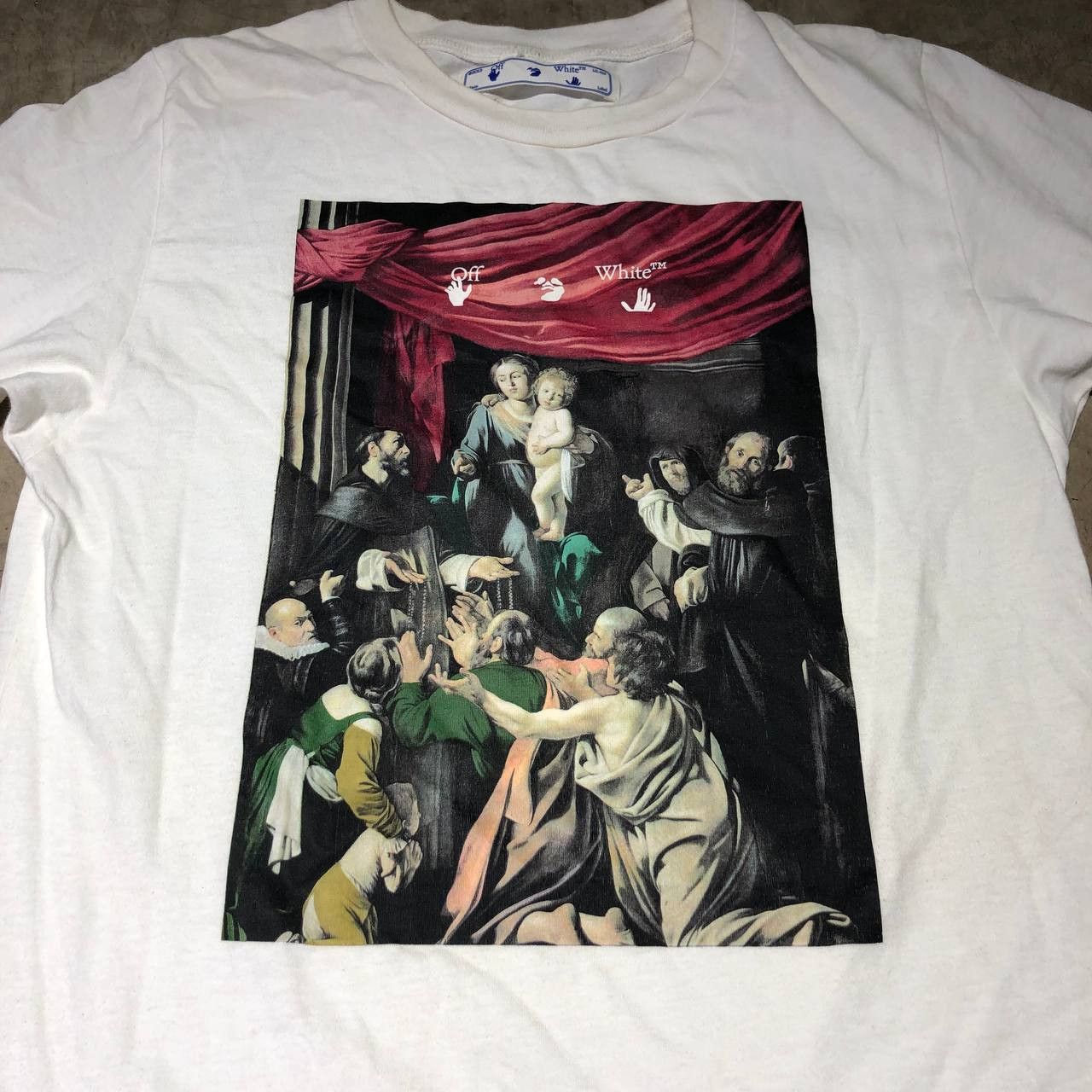 Off-White Off-White SS21 Caravaggio Arrows Tee Size US S / EU 44-46 / 1 - 5 Thumbnail