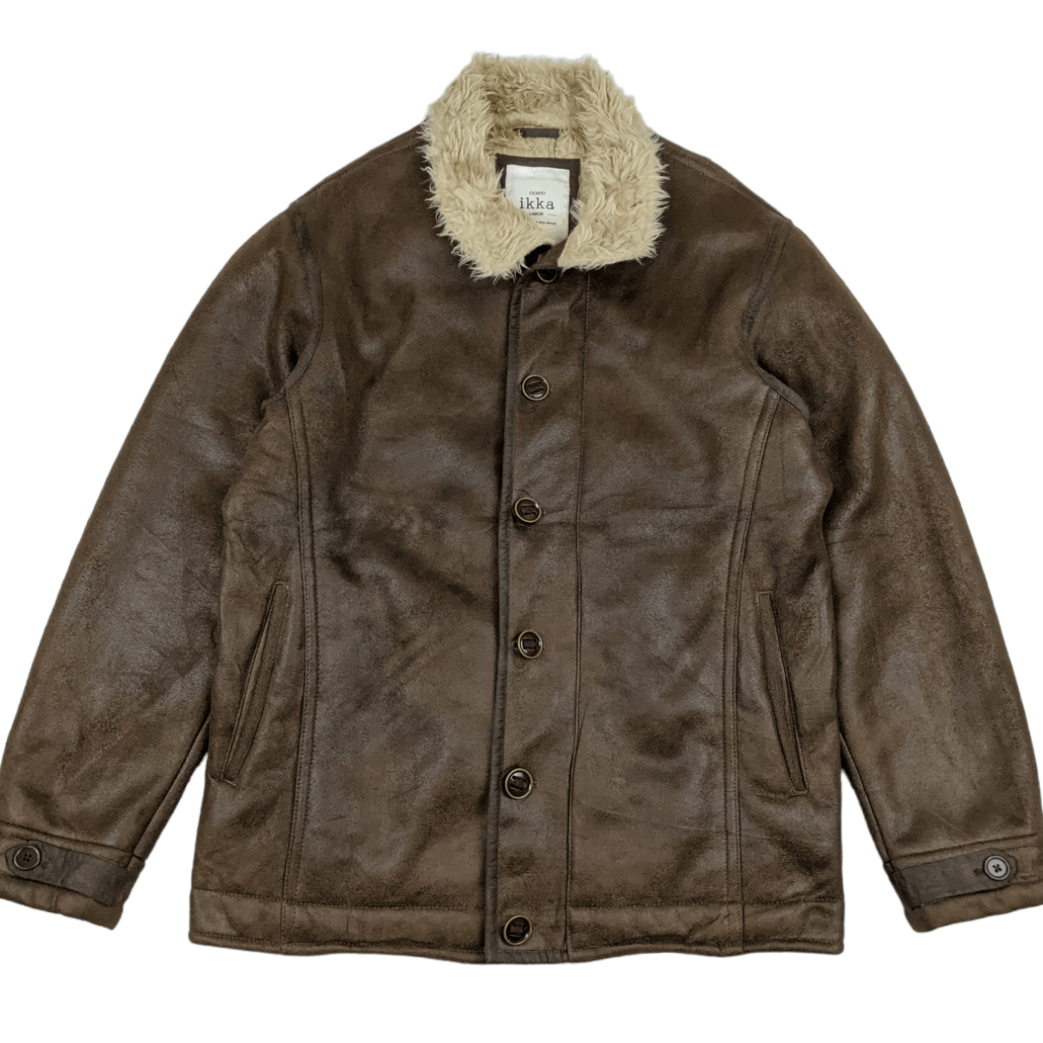 Japanese Brand Japan IKKA Polyurethane Leather Jacket Sheepskin Style Size US M / EU 48-50 / 2 - 3 Thumbnail