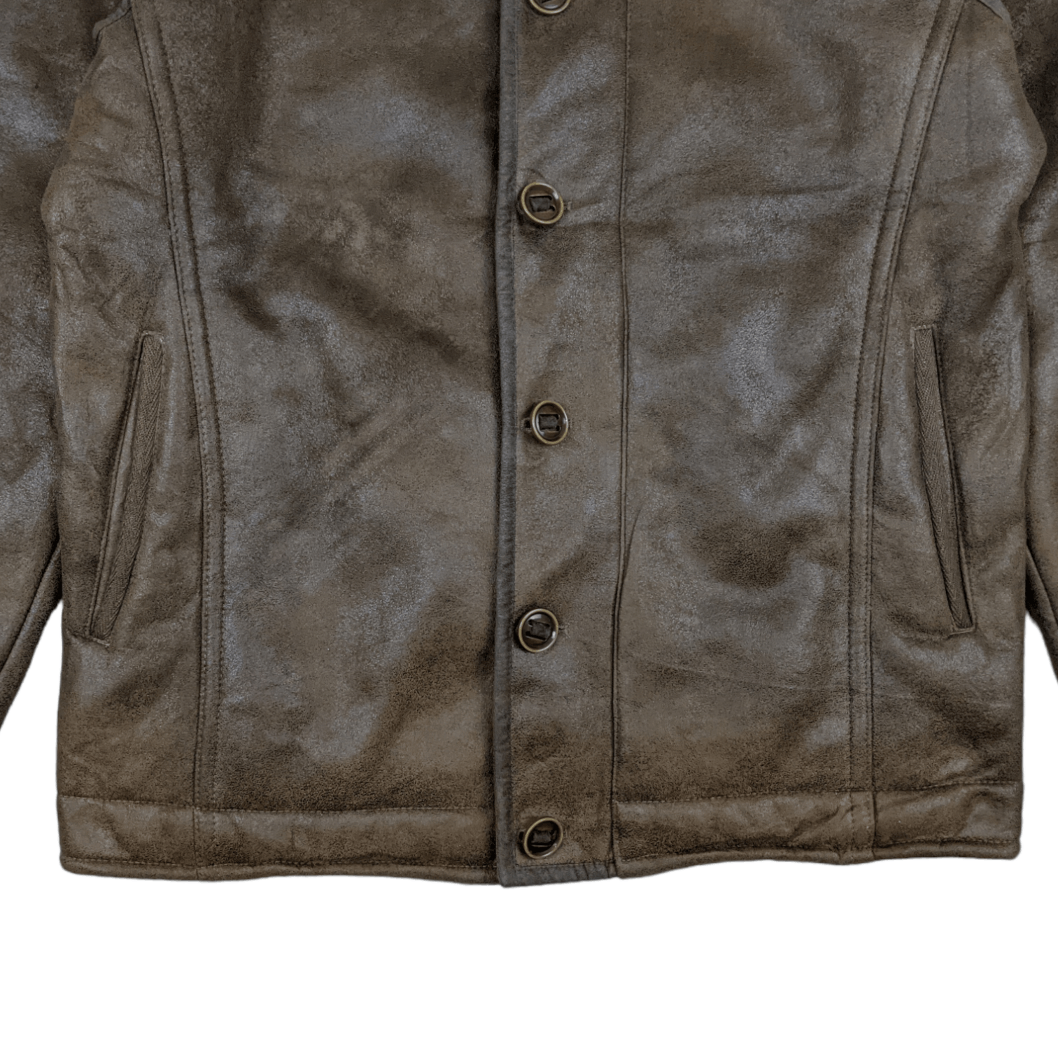 Japanese Brand Japan IKKA Polyurethane Leather Jacket Sheepskin Style Size US M / EU 48-50 / 2 - 6 Thumbnail