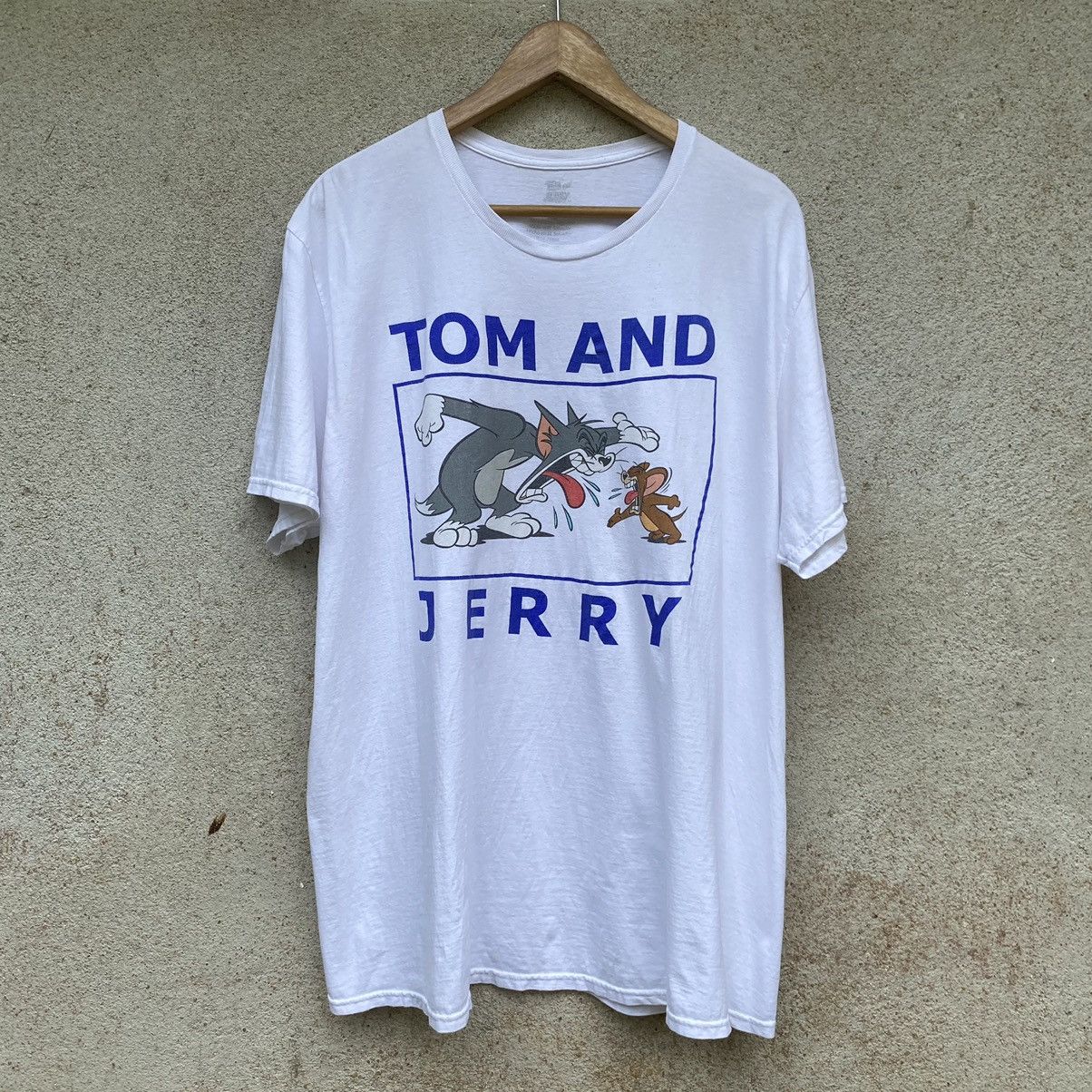 Cartoon Network Tom And Jerry Cartoon Network ERD GRUNGE THRASHED TEE Size US XL / EU 56 / 4 - 1 Thumbnail
