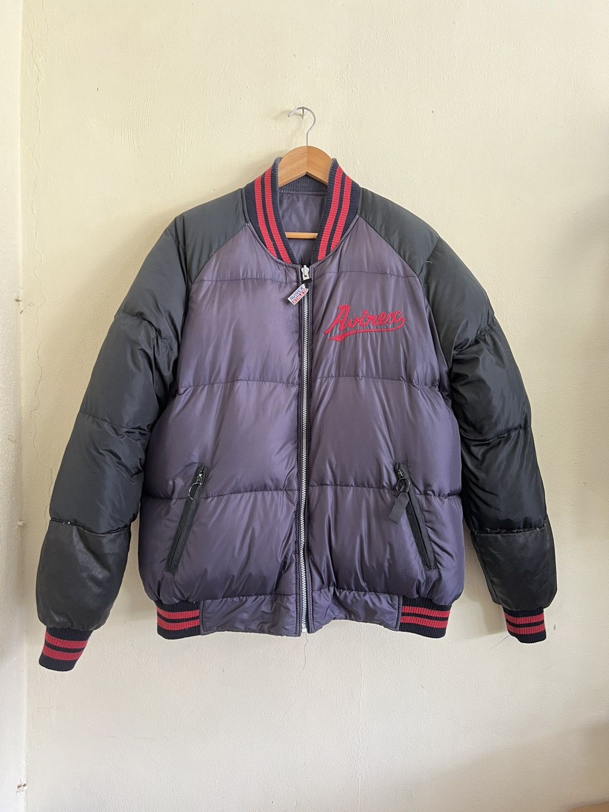 Avirex × Vintage Vintage Avirex Puffer Rivisible Jacket Size US L / EU 52-54 / 3 - 3 Thumbnail