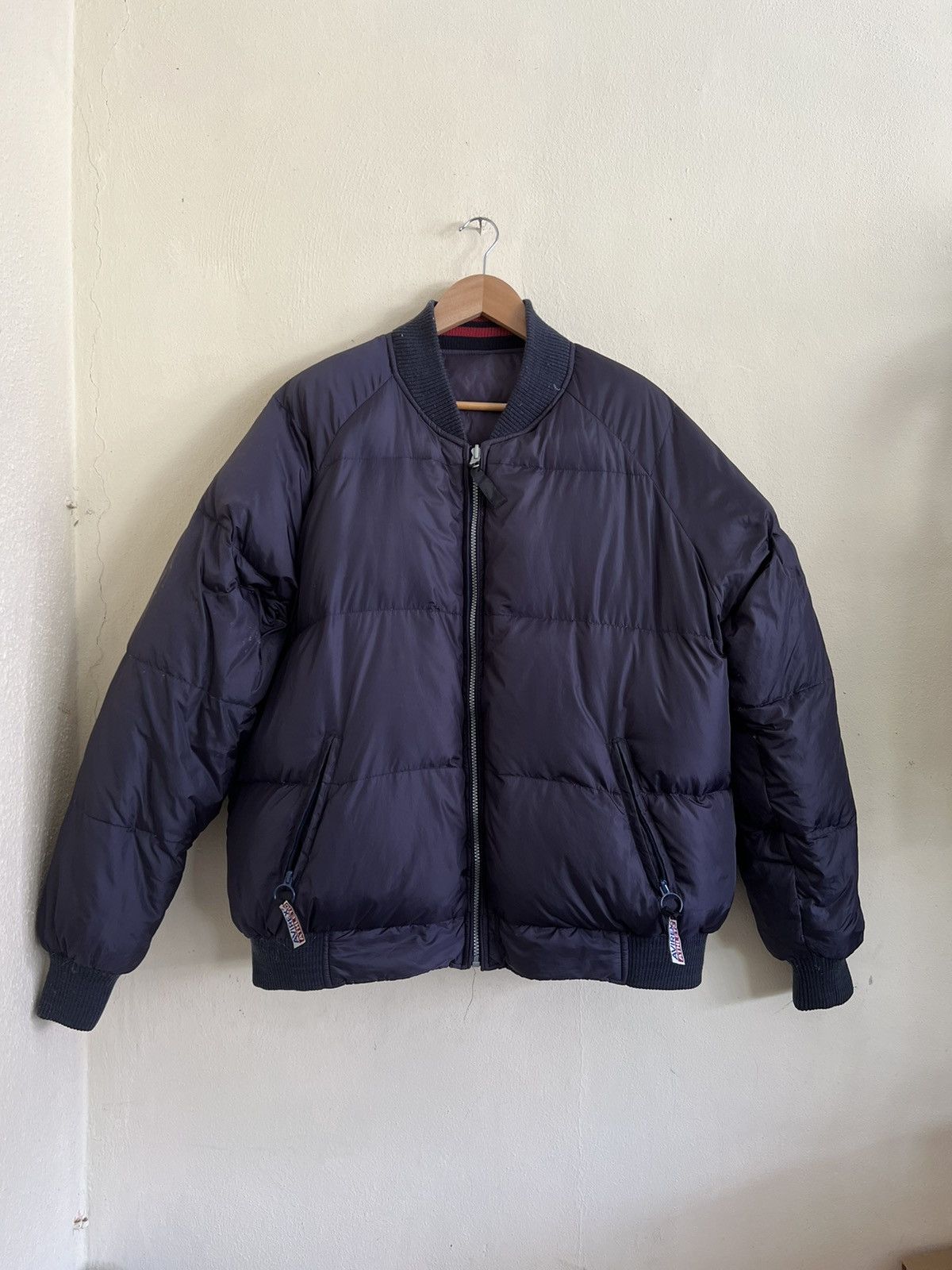 Avirex × Vintage Vintage Avirex Puffer Rivisible Jacket Size US L / EU 52-54 / 3 - 6 Thumbnail