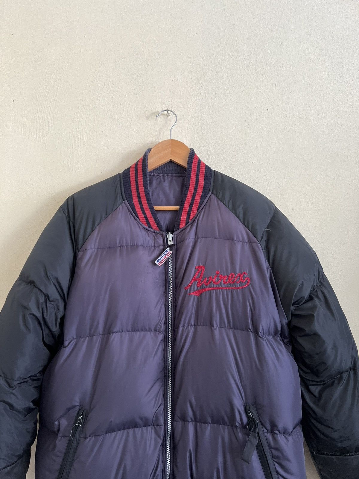 Avirex × Vintage Vintage Avirex Puffer Rivisible Jacket Size US L / EU 52-54 / 3 - 4 Thumbnail