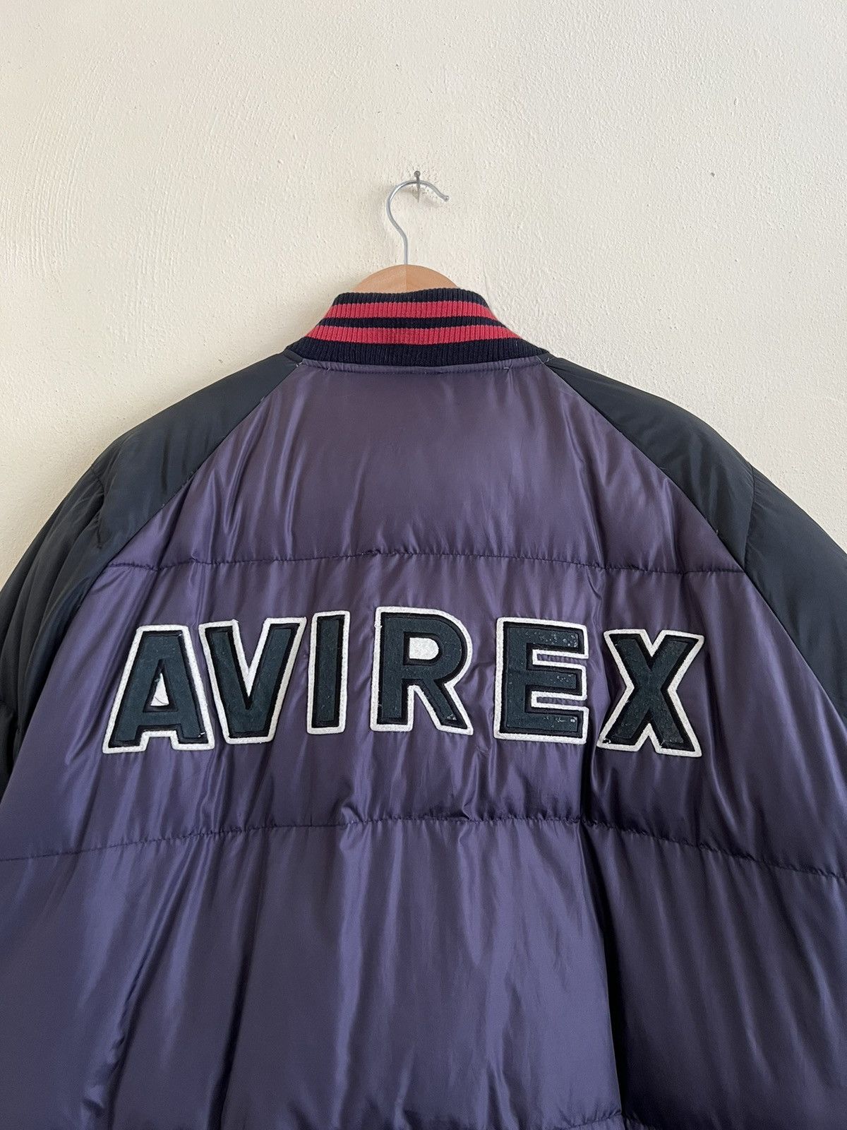 Avirex × Vintage Vintage Avirex Puffer Rivisible Jacket Size US L / EU 52-54 / 3 - 2 Thumbnail