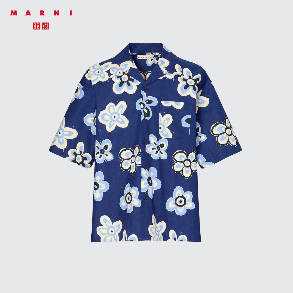 Marni × Uniqlo 2022 UNIQLO X MARNI OVERSIZED PRINTED SHORT SLEEVE Size US M / EU 48-50 / 2 - 3 Thumbnail