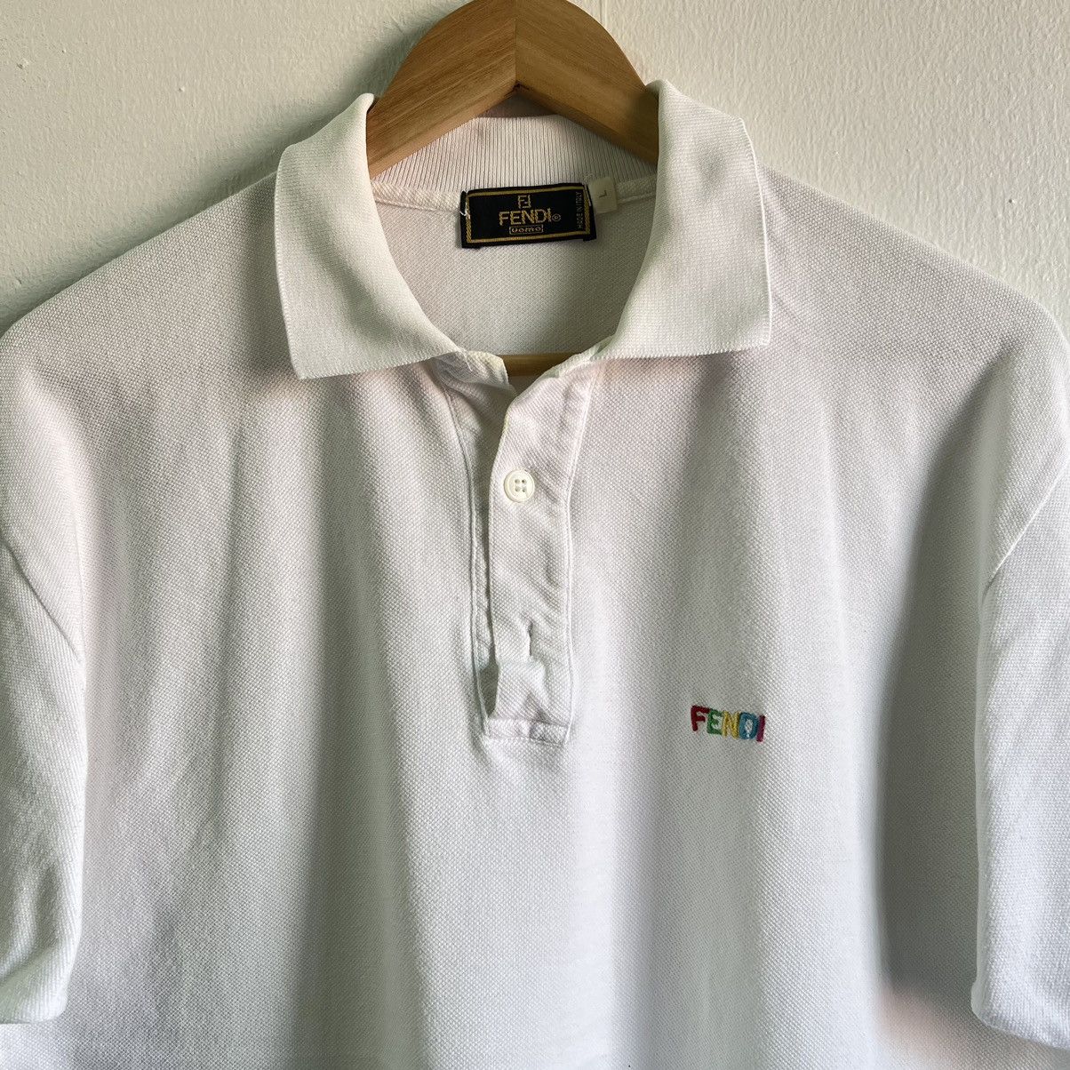 Fendi FENDI POLO TEE Size US L / EU 52-54 / 3 - 2 Thumbnail