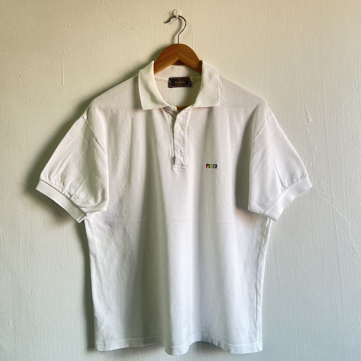 Fendi FENDI POLO TEE Size US L / EU 52-54 / 3 - 1 Thumbnail