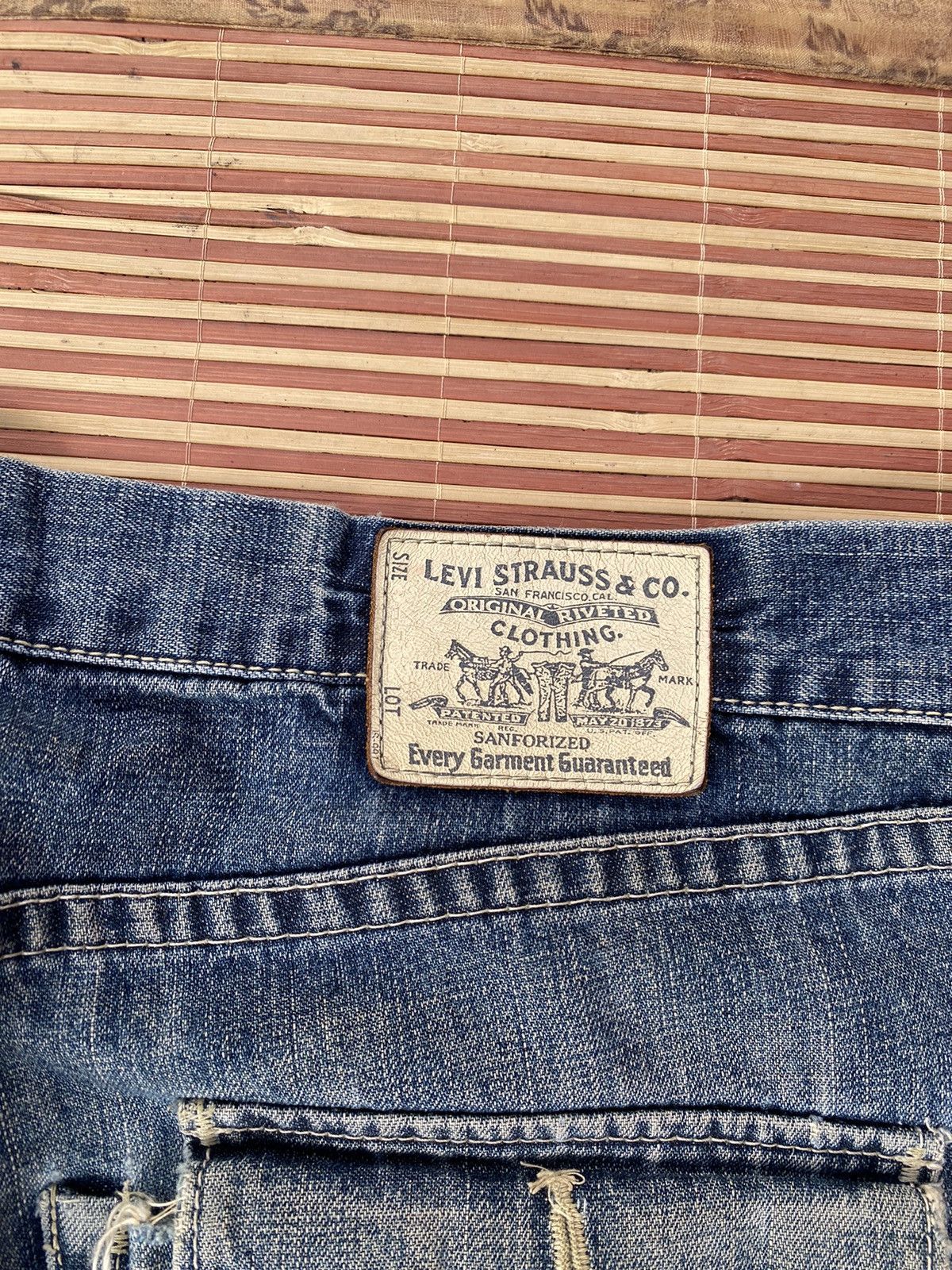 Levi's Vintage Levis Rework and Distressed Pant Size US 35 - 5 Thumbnail