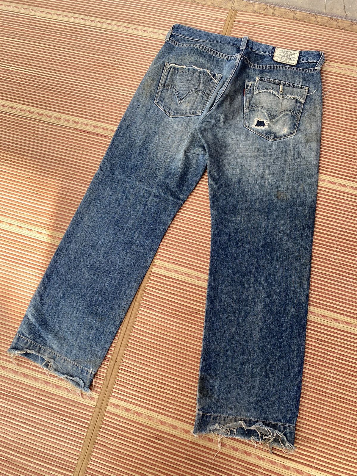 Levi's Vintage Levis Rework and Distressed Pant Size US 35 - 2 Thumbnail