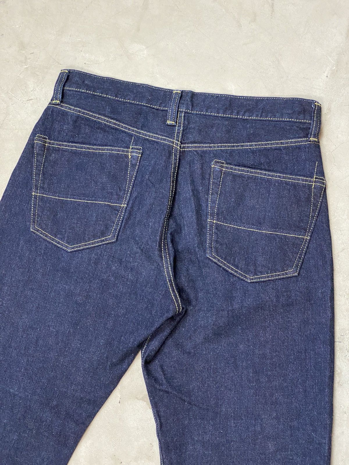 Comme des Garcons Ganryu Curved Indigo Denims Size US 32 / EU 48 - 9 Thumbnail