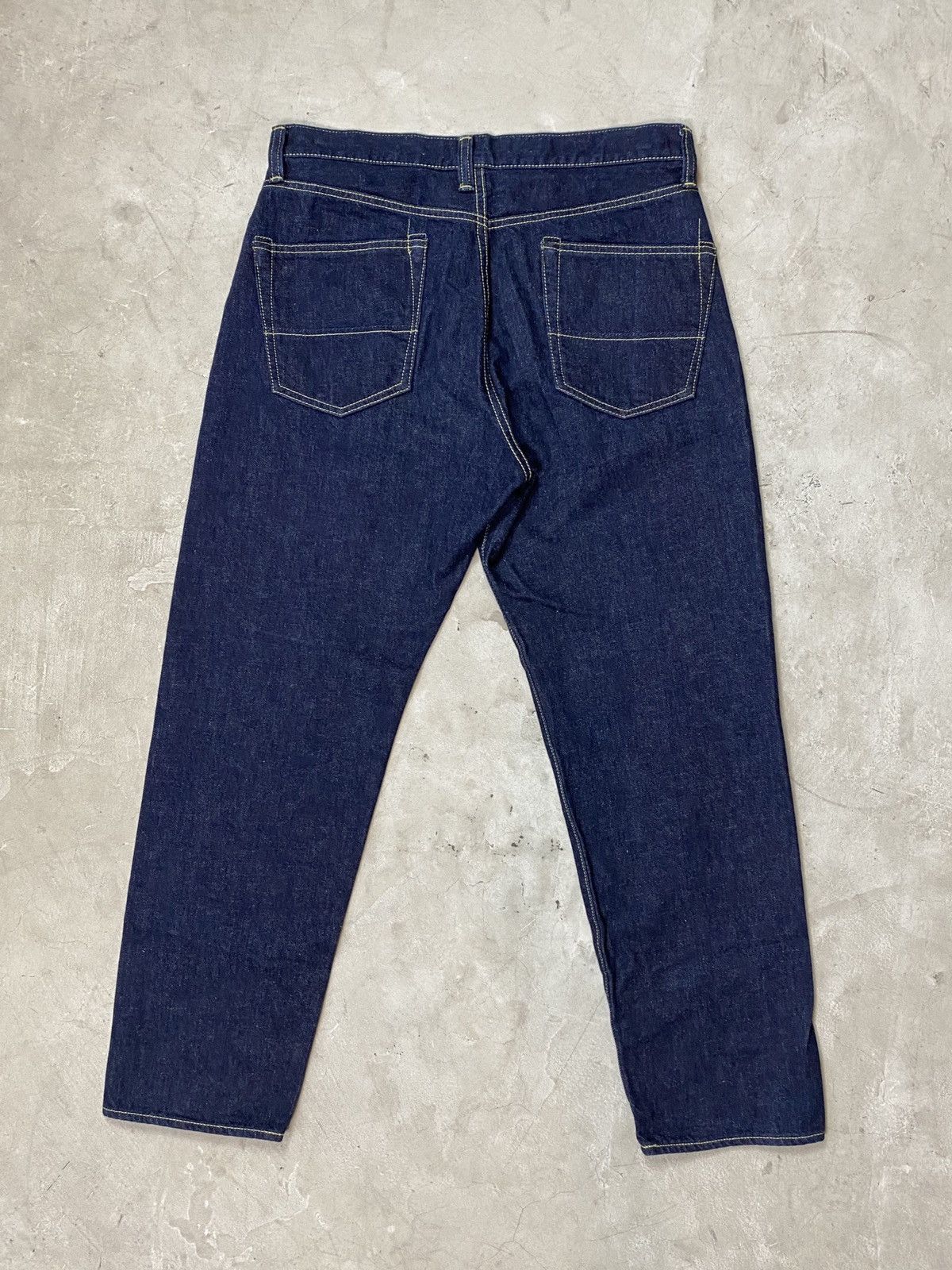 Comme des Garcons Ganryu Curved Indigo Denims Size US 32 / EU 48 - 8 Thumbnail
