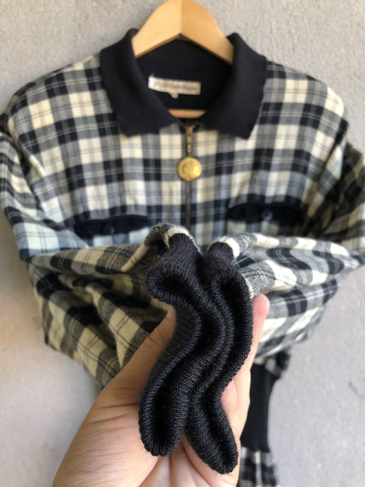 Jean Charles De Castelbajac Vintage Jean Charles de Castelbajac plaid dress Size M / US 6-8 / IT 42-44 - 3 Thumbnail