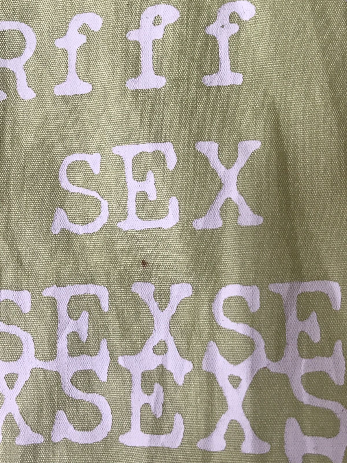 Hysteric Glamour × Seditionaries Hysteric Glamour Letter Sex Button Up Collar Shirt Size S / US 4 / IT 40 - 10 Thumbnail