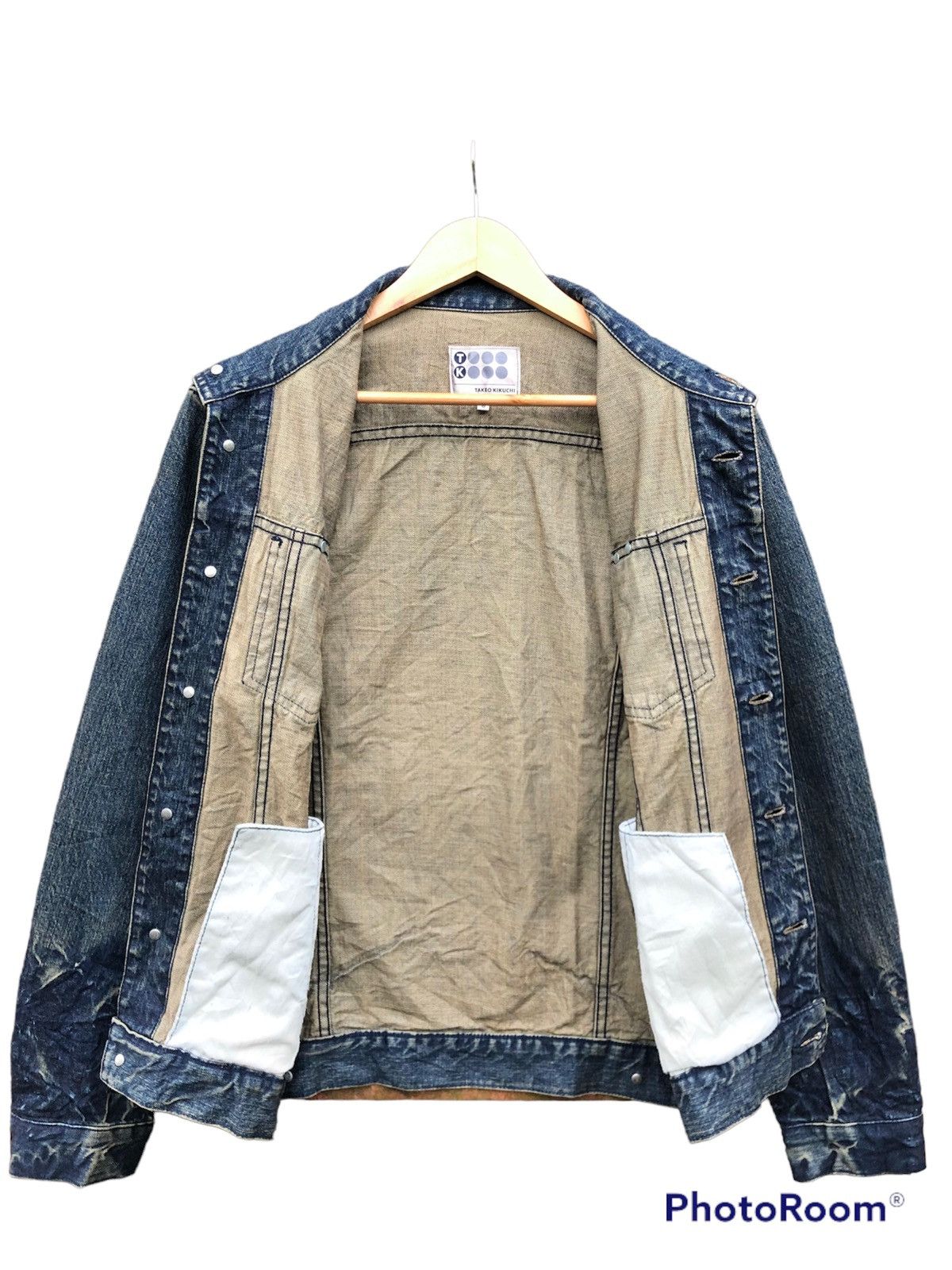 Takeo Kikuchi Vintage 90s TAKEO KIKUCHI Trucker denim jacket Size US M / EU 48-50 / 2 - 3 Thumbnail