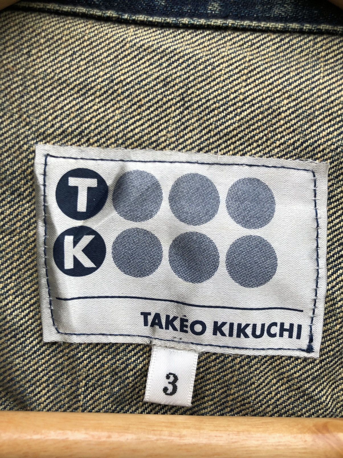 Takeo Kikuchi Vintage 90s TAKEO KIKUCHI Trucker denim jacket Size US M / EU 48-50 / 2 - 12 Thumbnail