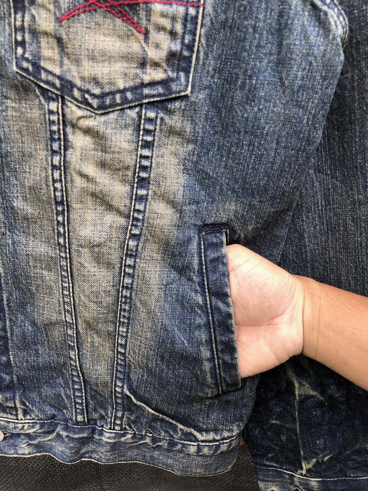 Takeo Kikuchi Vintage 90s TAKEO KIKUCHI Trucker denim jacket Size US M / EU 48-50 / 2 - 9 Thumbnail