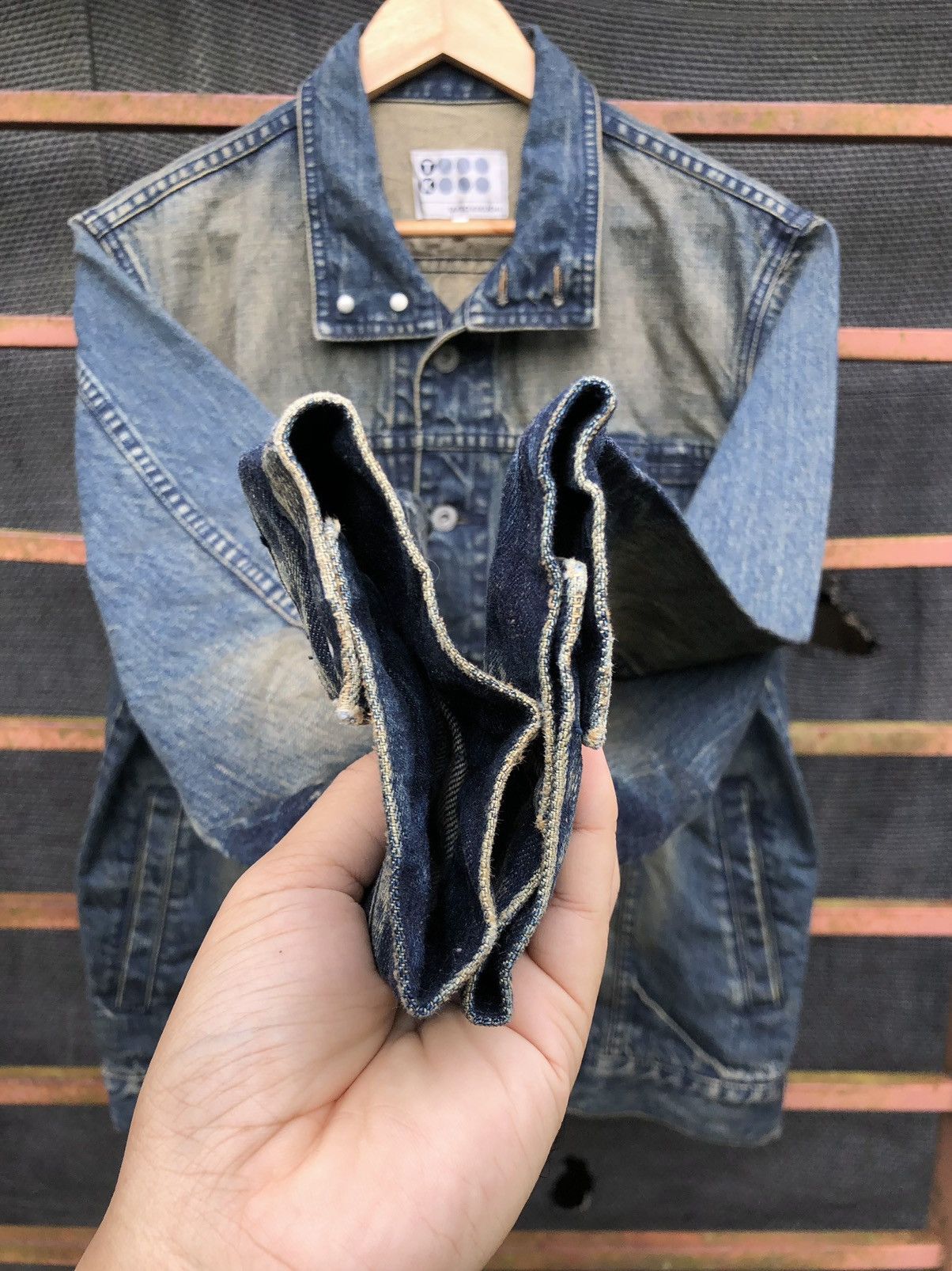 Takeo Kikuchi Vintage 90s TAKEO KIKUCHI Trucker denim jacket Size US M / EU 48-50 / 2 - 5 Thumbnail