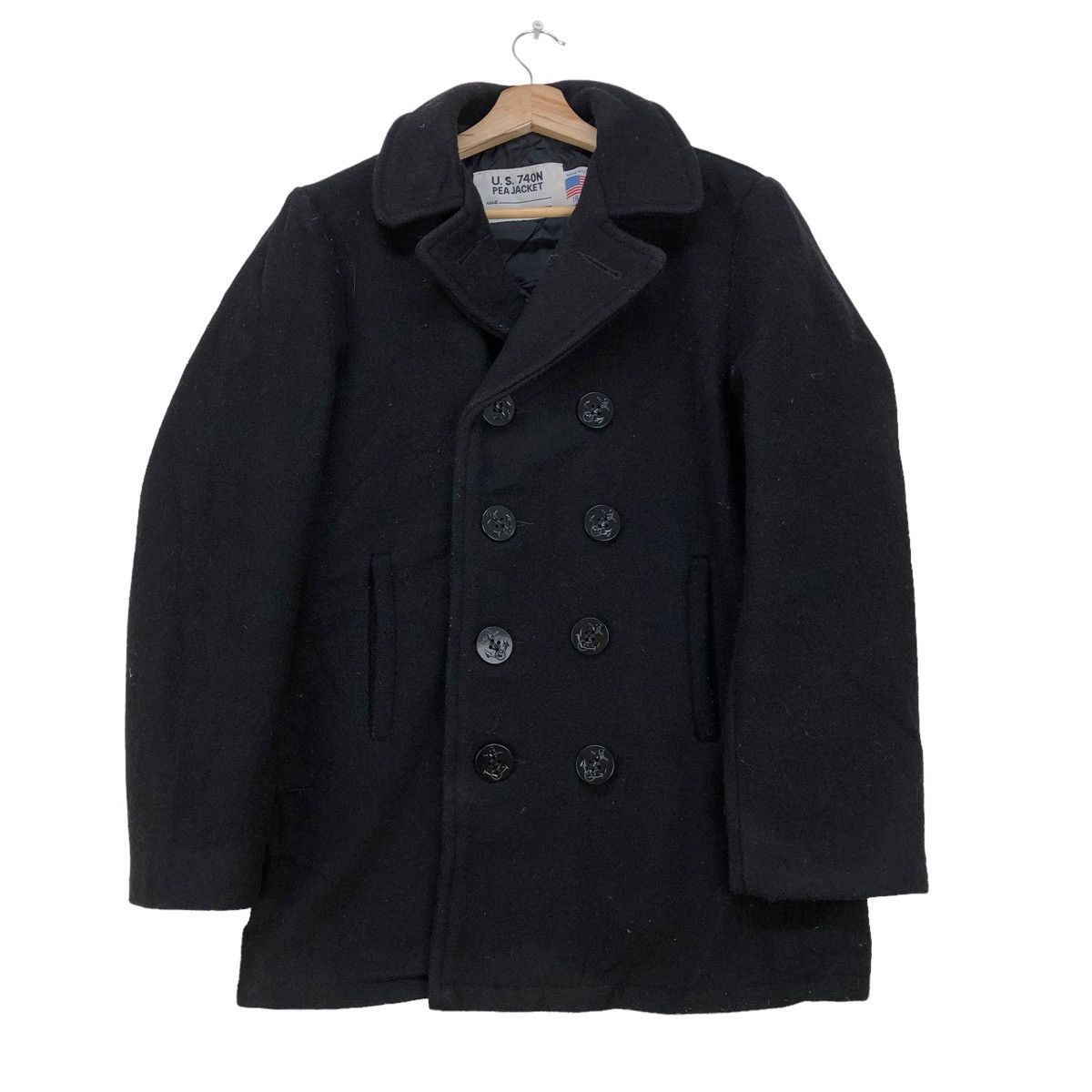 Schott Vintage Schott Peacoat Jacket Size US S / EU 44-46 / 1 - 1 Thumbnail