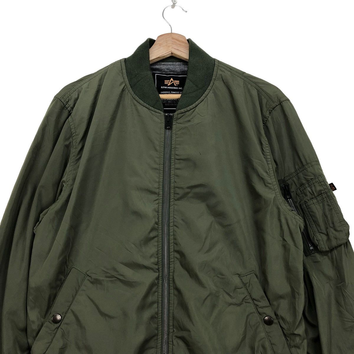 Alpha Industries Alpha Bomber Jacket Size US L / EU 52-54 / 3 - 3 Thumbnail