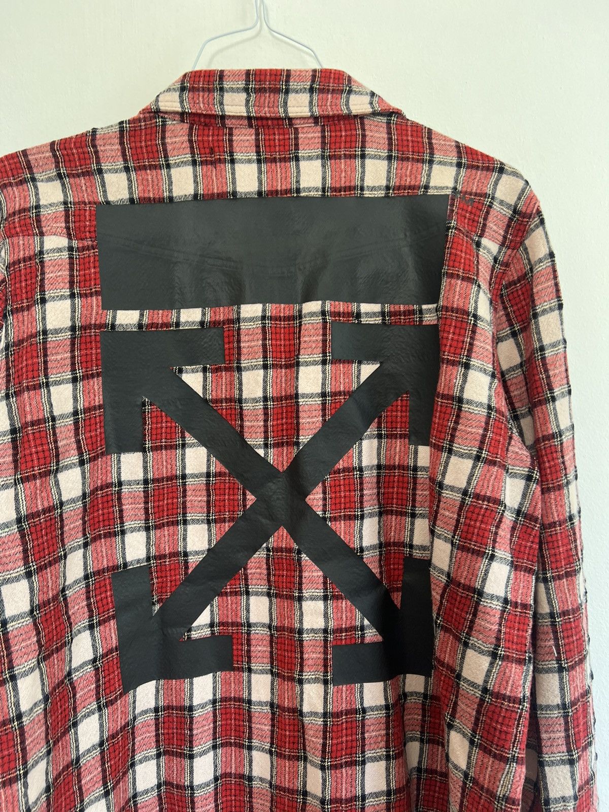 Off-White Off white red flannel Size US M / EU 48-50 / 2 - 7 Thumbnail