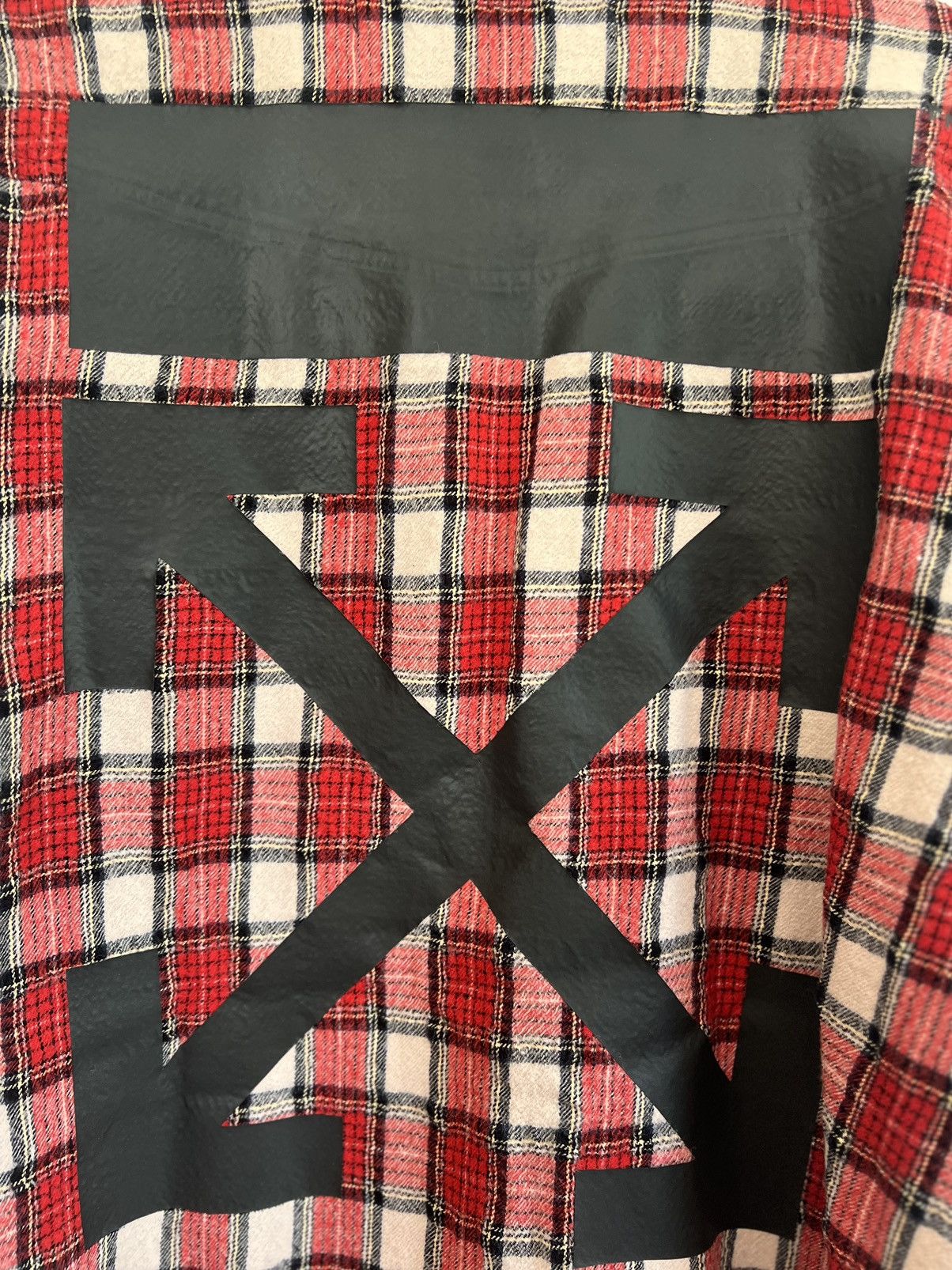 Off-White Off white red flannel Size US M / EU 48-50 / 2 - 9 Thumbnail