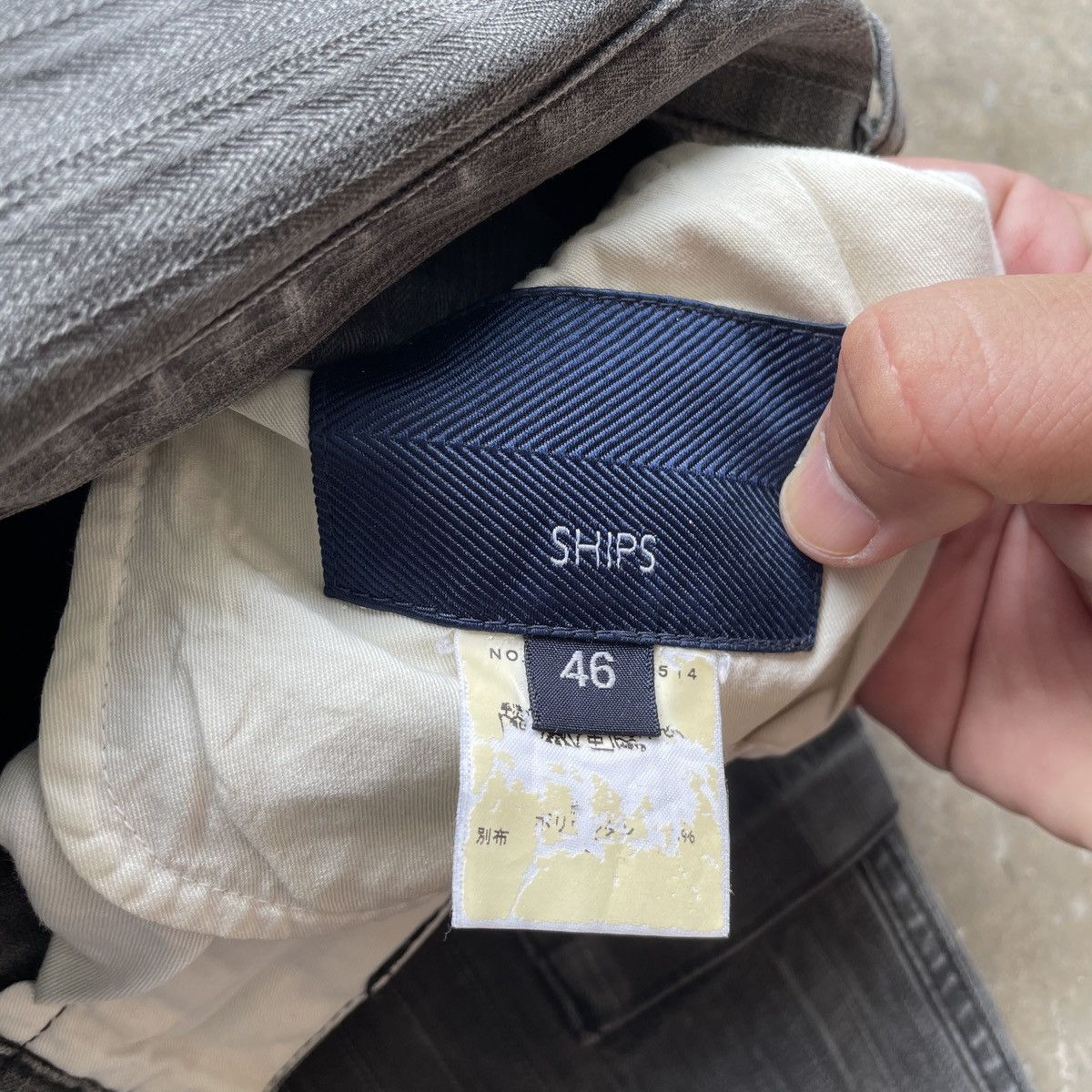 Japanese Brand Vintage Ships Japan Faded Black HBT Cargo Pants Tactical Size US 30 / EU 46 - 5 Thumbnail