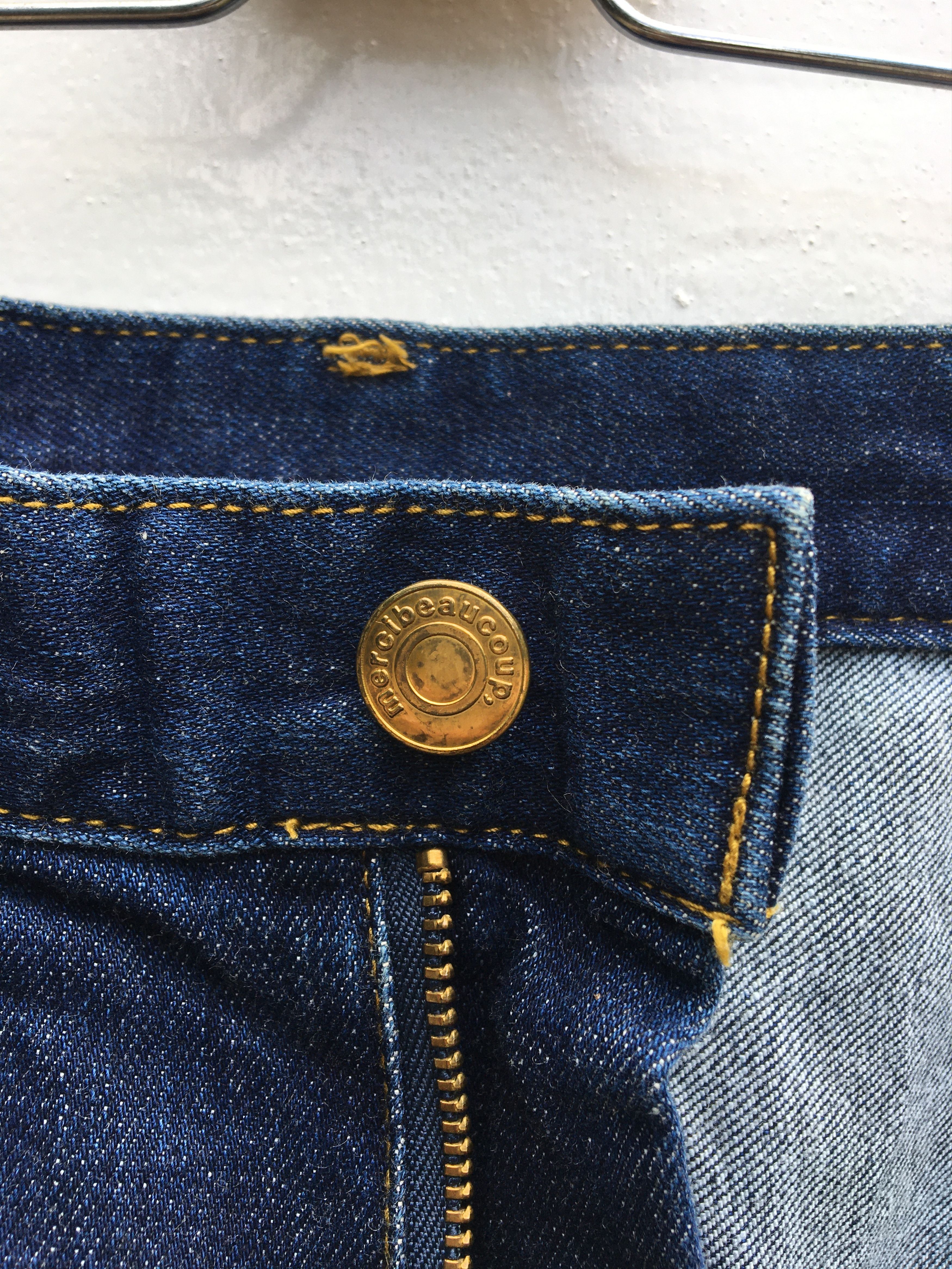 Issey Miyake Rare Mercibeaucoup By Issey Miyake Drop Crotch Jeans Size US 29 - 12 Thumbnail