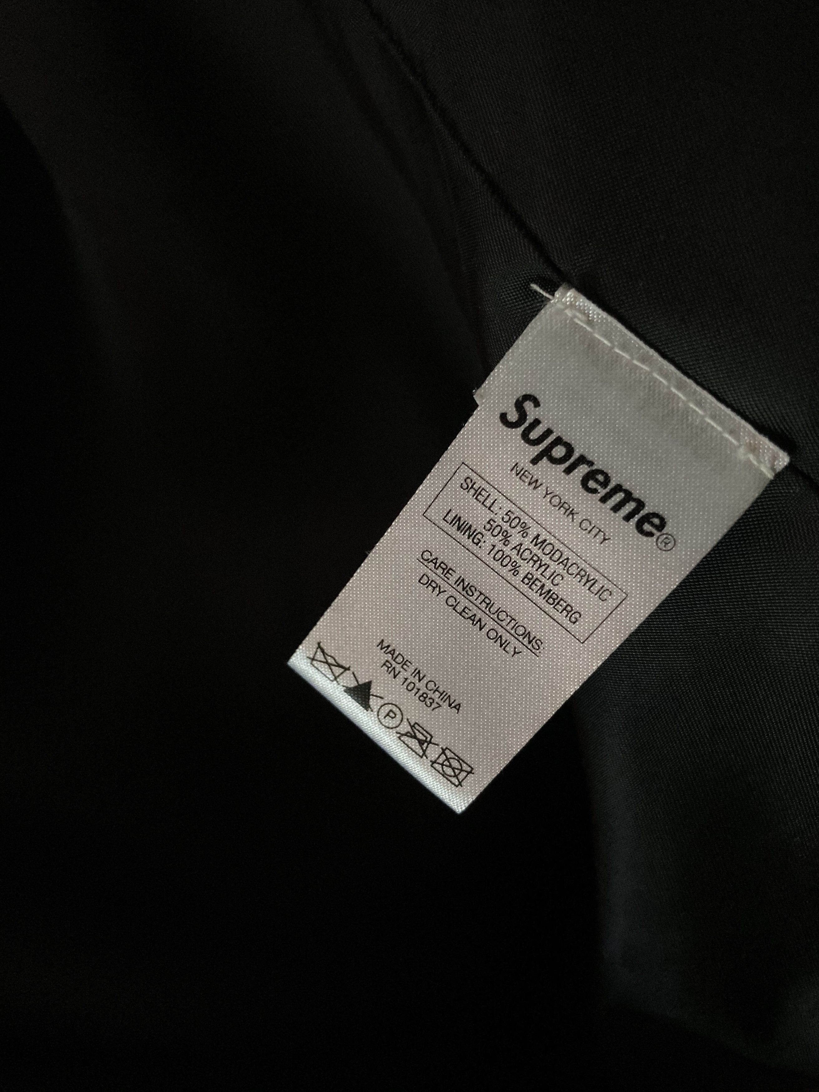 Supreme 15ss faux fur patchwork jacket Size US S / EU 44-46 / 1 - 4 Thumbnail
