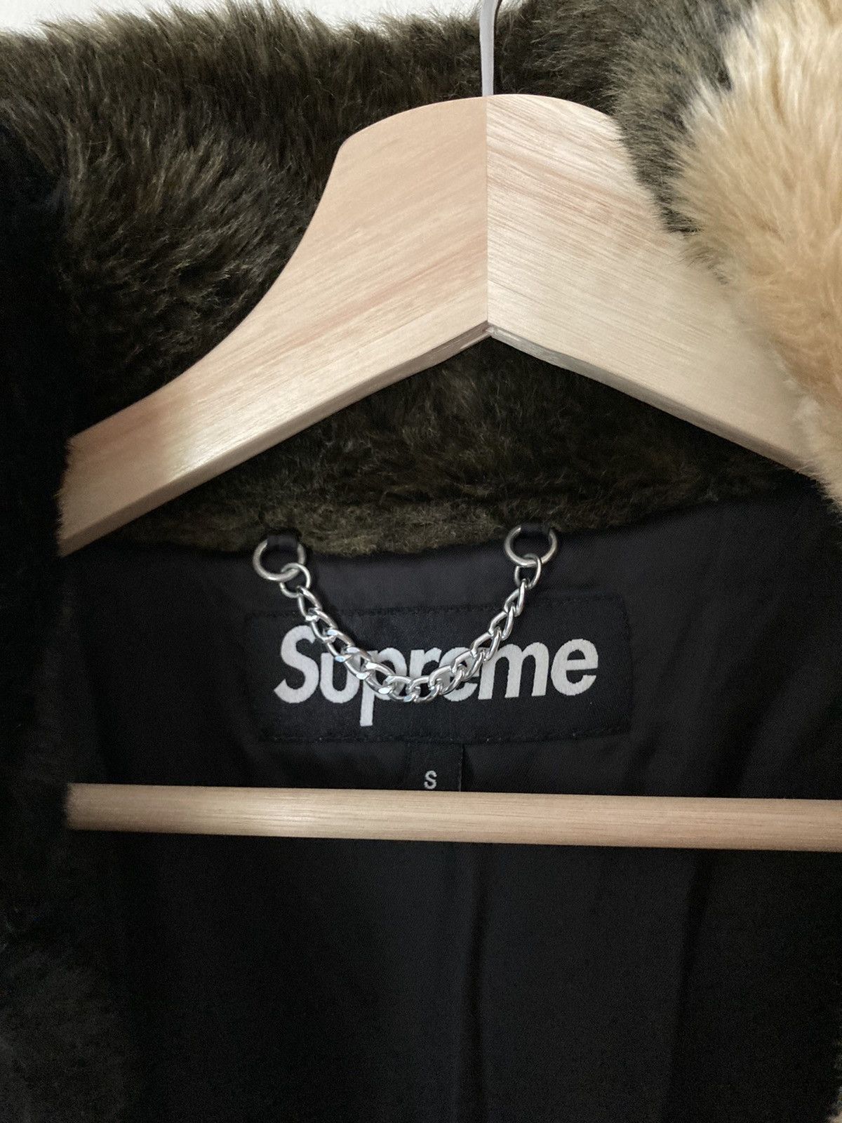 Supreme 15ss faux fur patchwork jacket Size US S / EU 44-46 / 1 - 3 Thumbnail