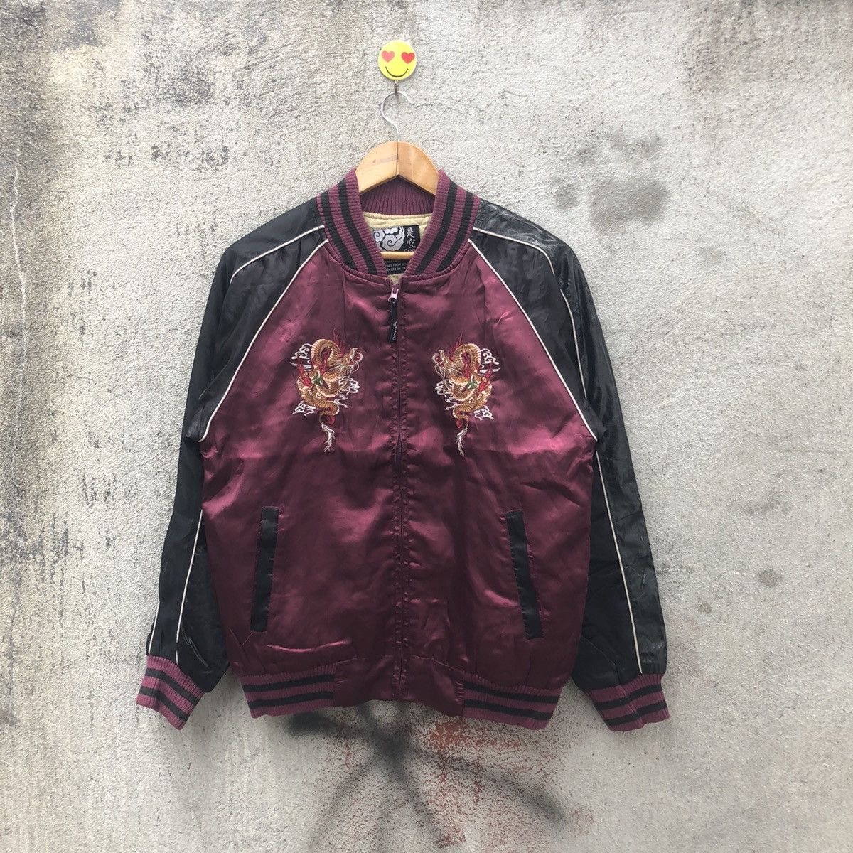 Japanese Brand Sukajan souvenir dragon sweater jacket Size US M / EU 48-50 / 2 - 1 Thumbnail