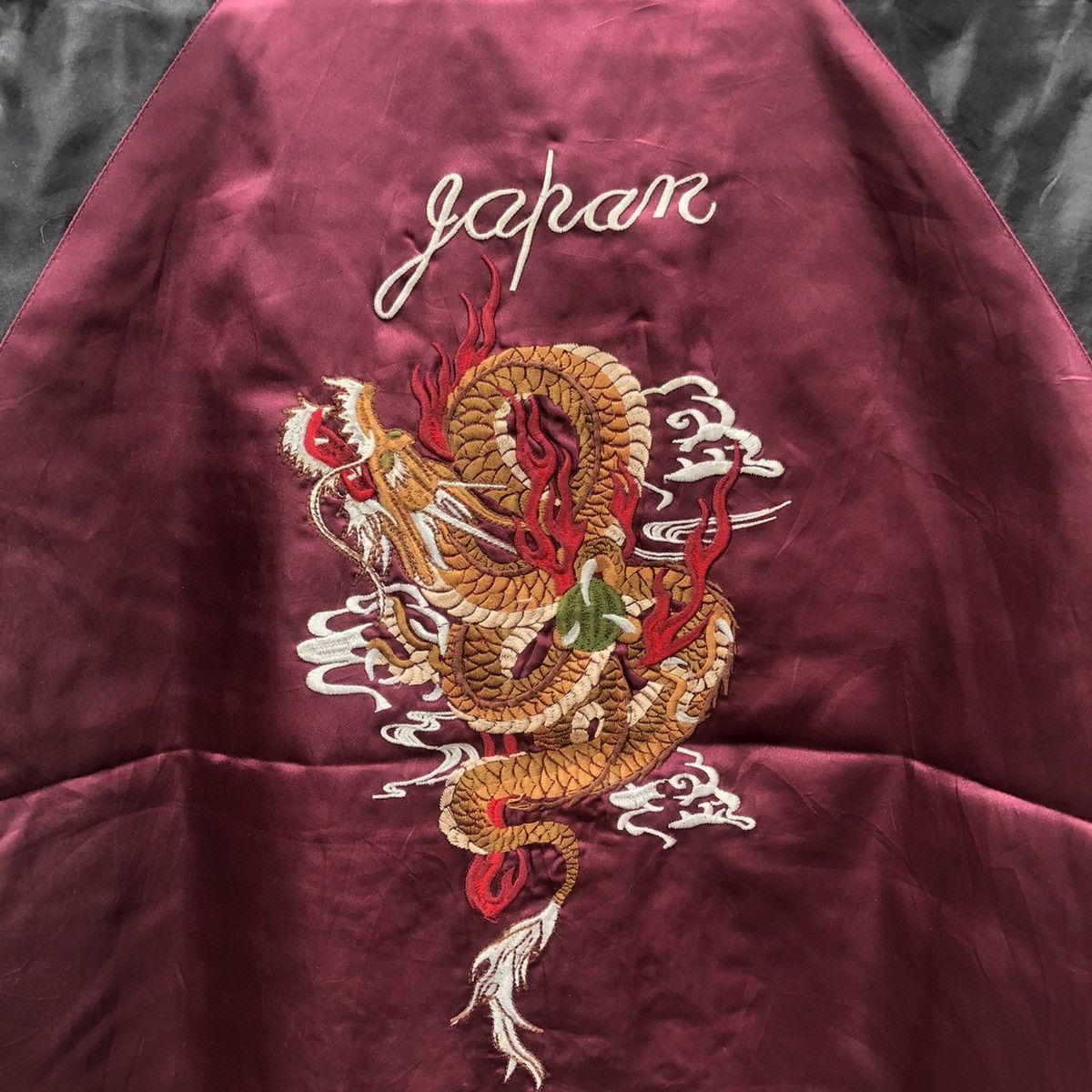 Japanese Brand Sukajan souvenir dragon sweater jacket Size US M / EU 48-50 / 2 - 4 Thumbnail
