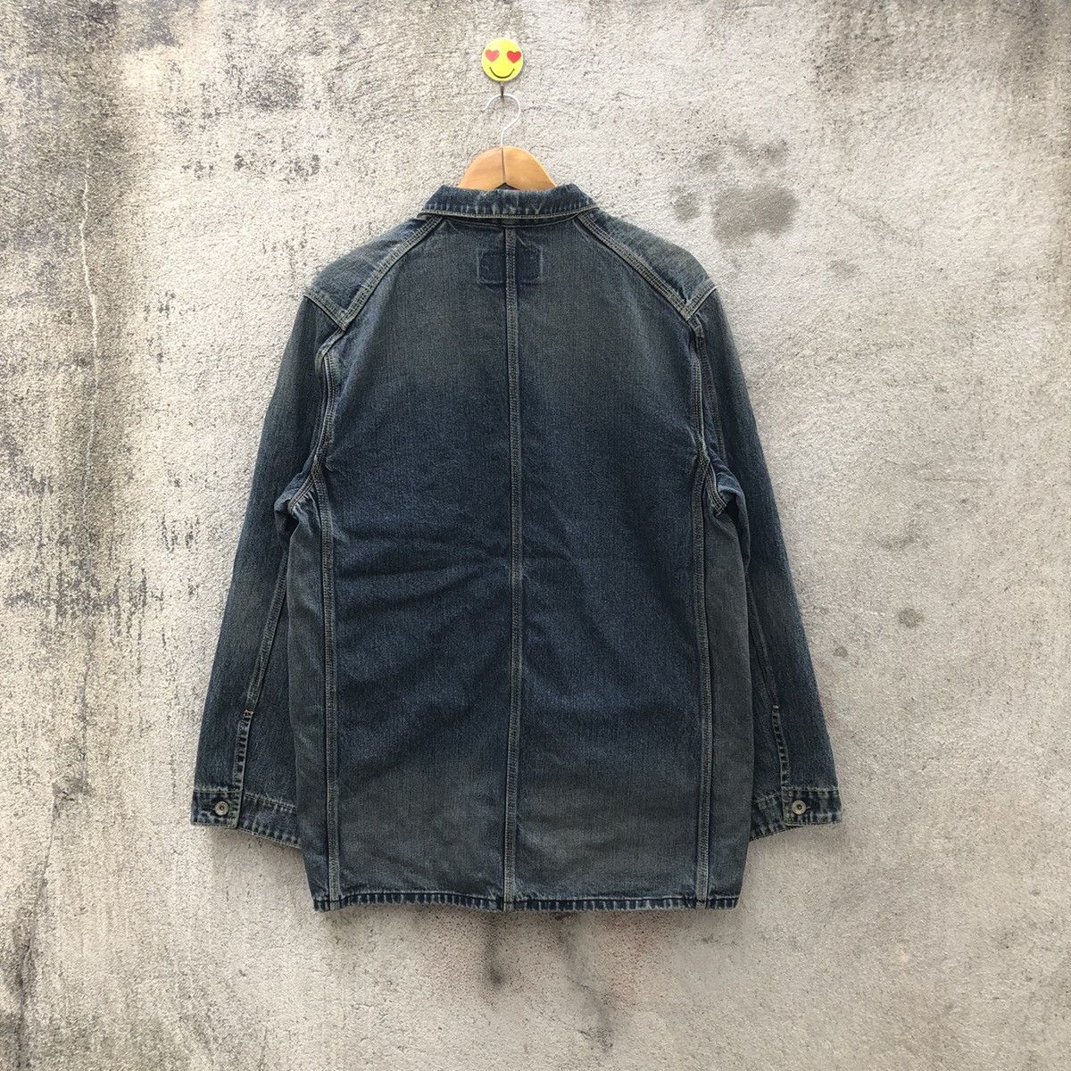 Levi's Vintage 90s levis denim chore jacket Size US XL / EU 56 / 4 - 2 Thumbnail