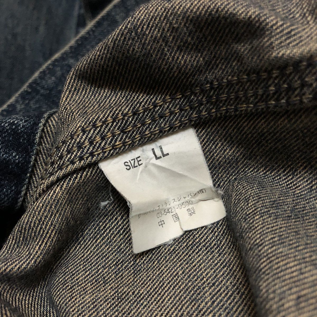 Levi's Vintage 90s levis denim chore jacket Size US XL / EU 56 / 4 - 10 Thumbnail