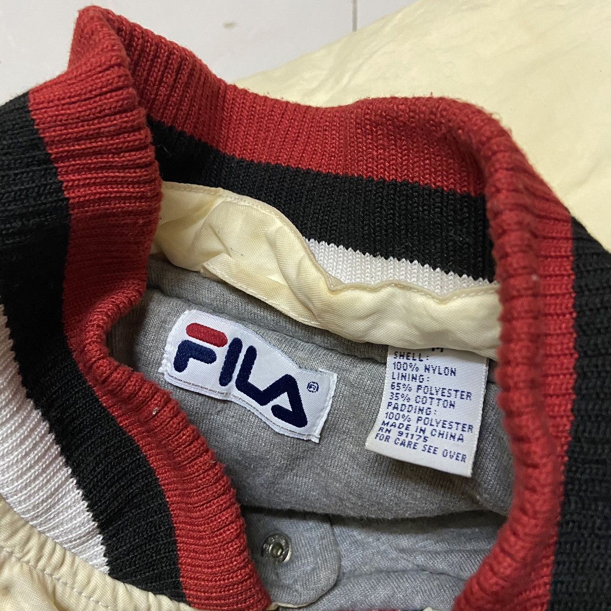 Fila Vintage 90s fila jacket varsity big logo Size US XL / EU 56 / 4 - 7 Thumbnail