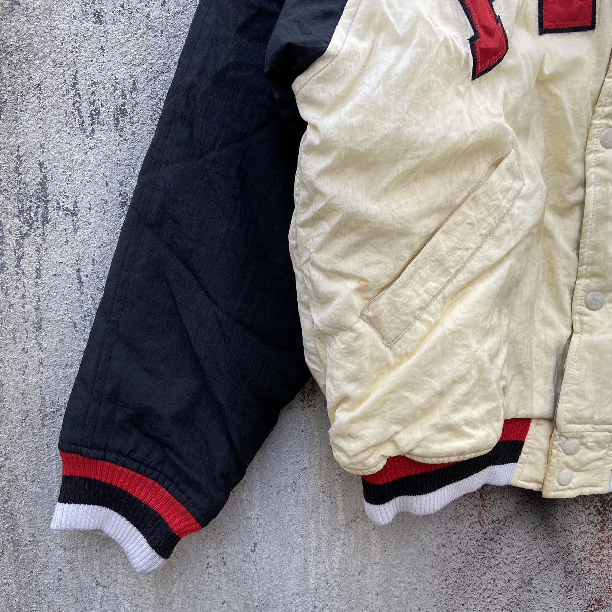 Fila Vintage 90s fila jacket varsity big logo Size US XL / EU 56 / 4 - 4 Thumbnail