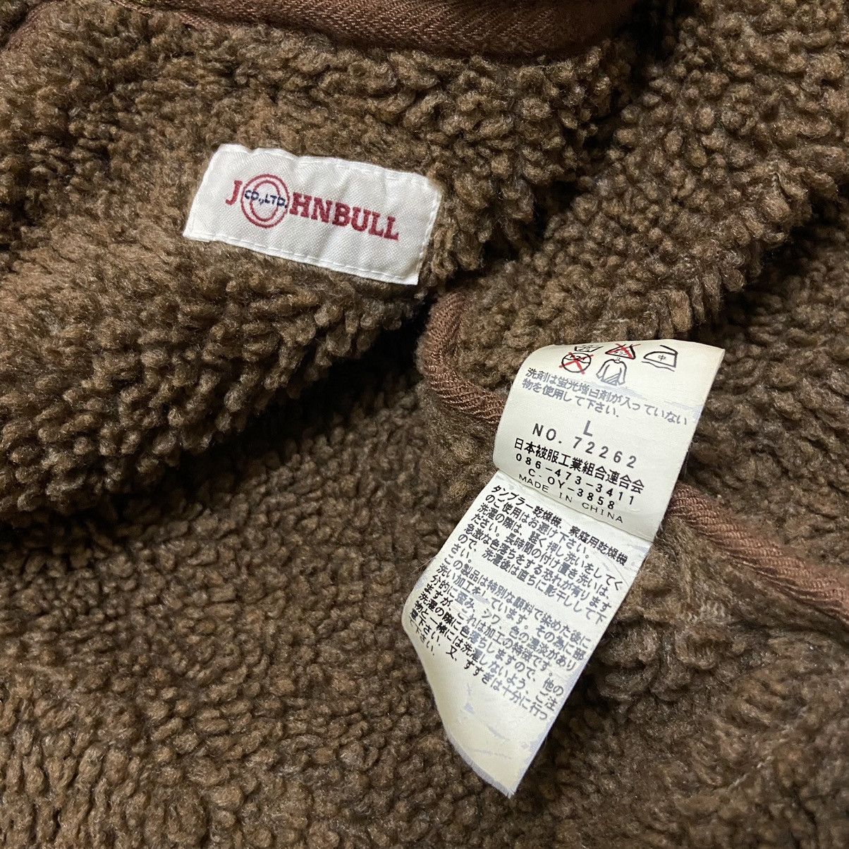 Johnbull Vintage johnbull fur jacket japanese brand Size US L / EU 52-54 / 3 - 6 Thumbnail