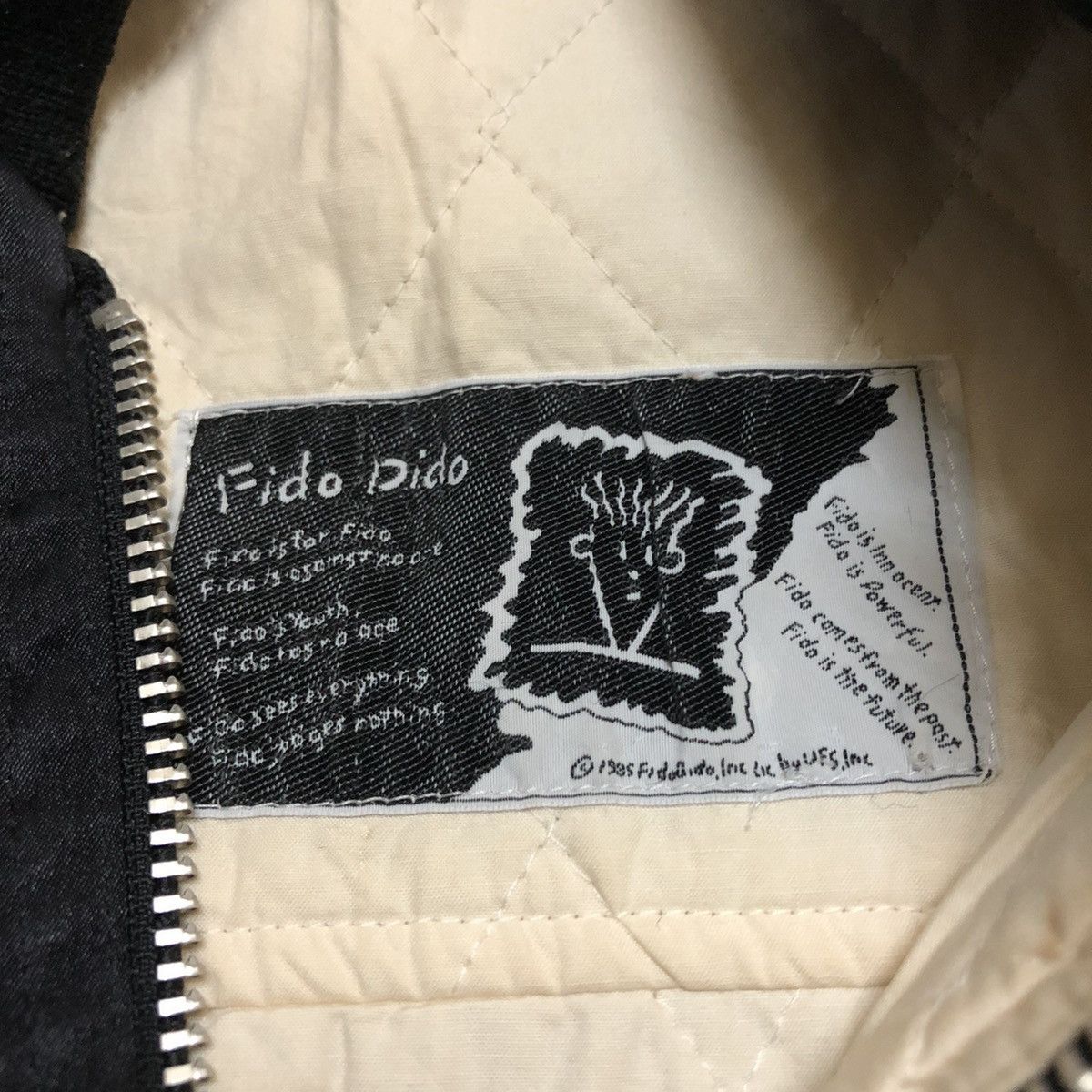 Vintage Vintage fido dido bomber jacket Size US M / EU 48-50 / 2 - 7 Thumbnail