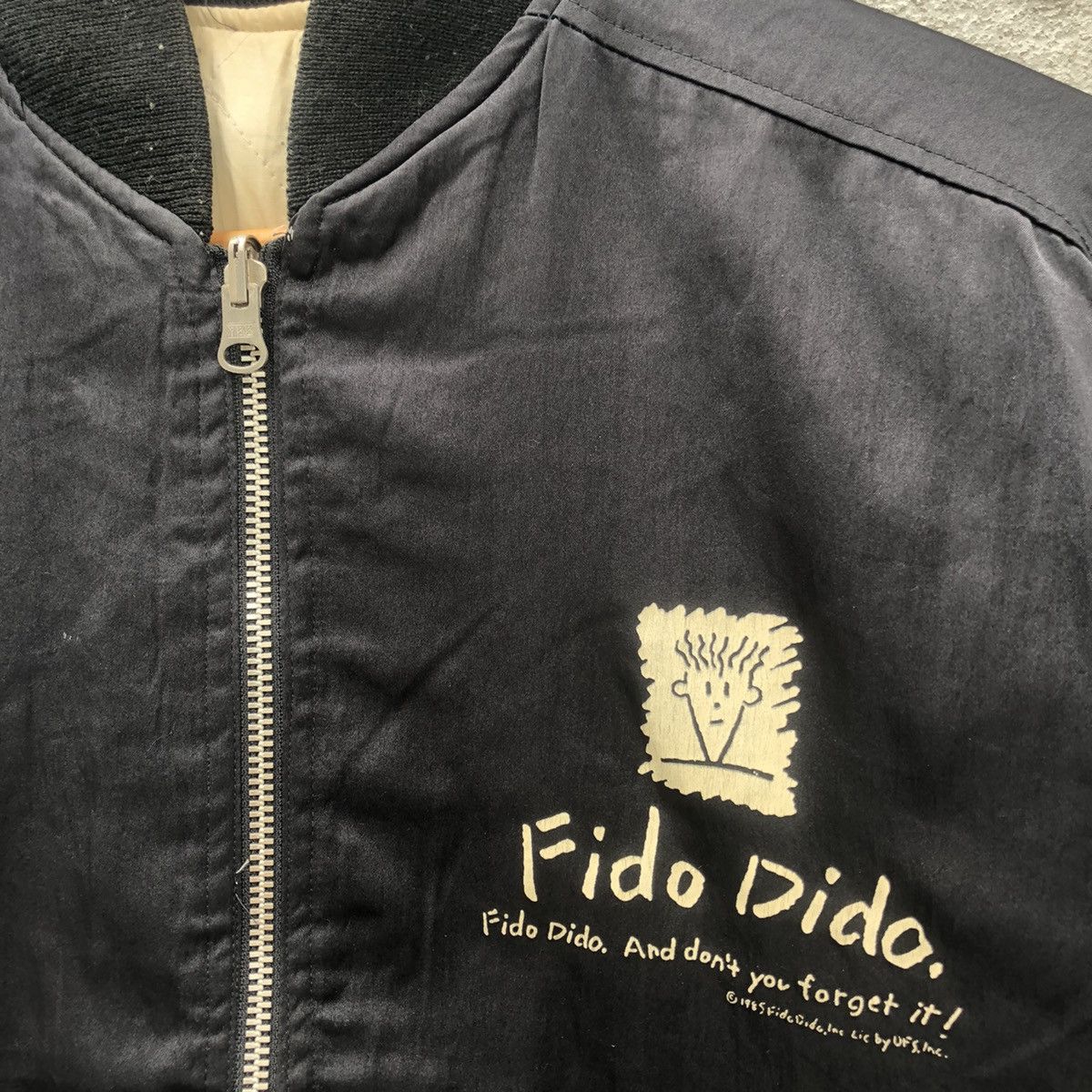 Vintage Vintage fido dido bomber jacket Size US M / EU 48-50 / 2 - 5 Thumbnail