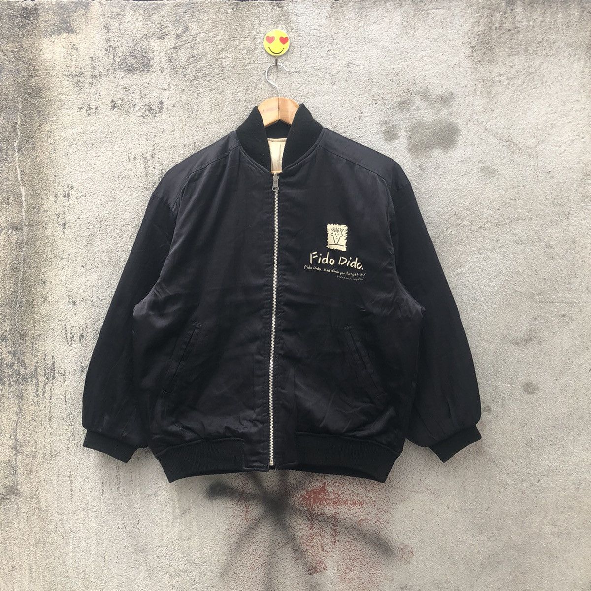 Vintage Vintage fido dido bomber jacket Size US M / EU 48-50 / 2 - 1 Thumbnail