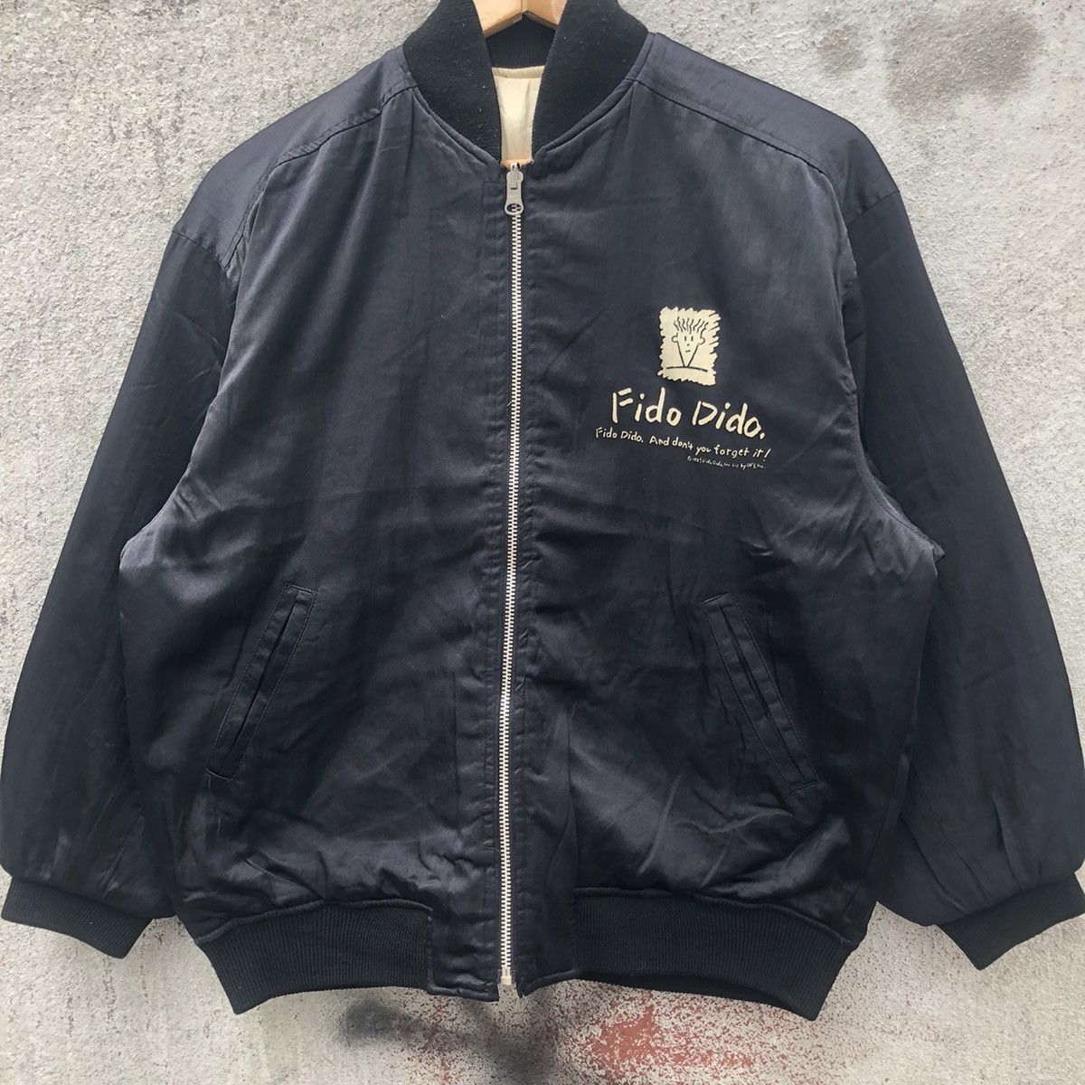 Vintage Vintage fido dido bomber jacket Size US M / EU 48-50 / 2 - 3 Thumbnail