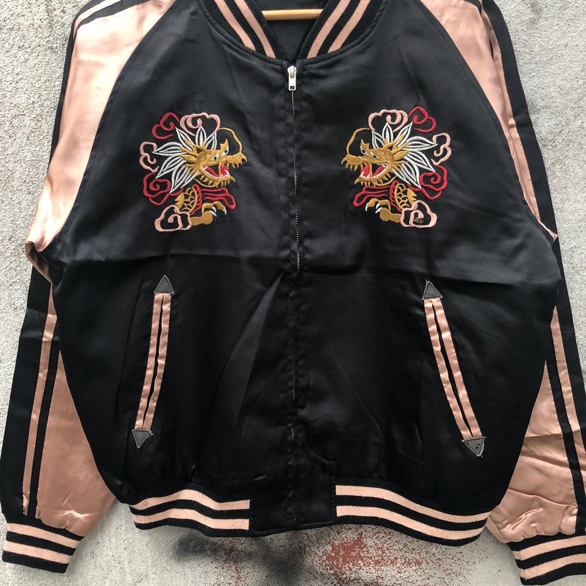 Japanese Brand Sukajan japan jacket zipper japanese brand Size US L / EU 52-54 / 3 - 3 Thumbnail