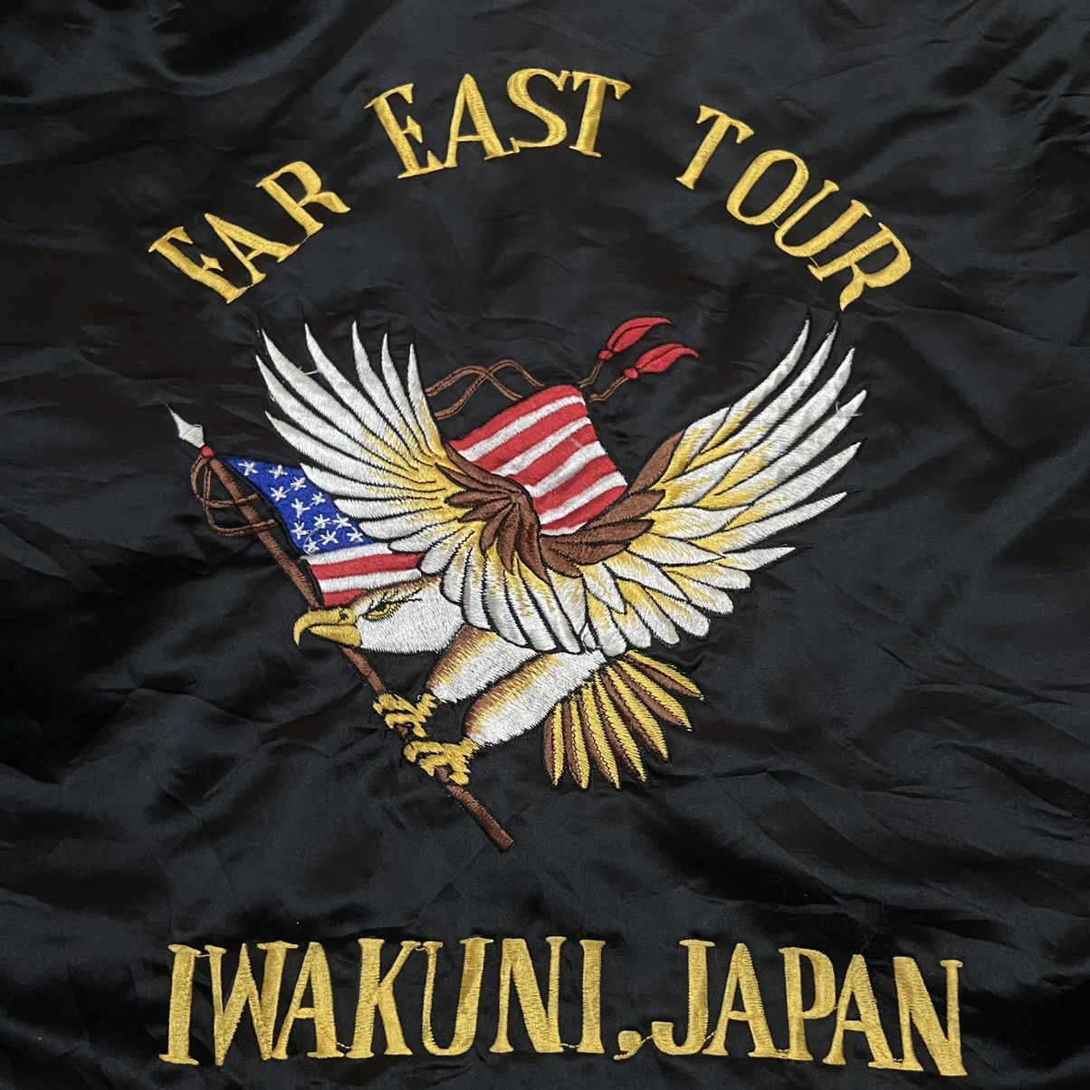 Vintage Vintage 90s far east tour iwakuni japan sukajan jacket Size US XL / EU 56 / 4 - 5 Thumbnail