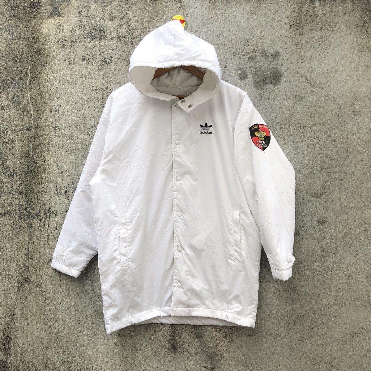 Adidas Adidas X hyke hoodie parka jacket big logo Size US XL / EU 56 / 4 - 2 Thumbnail