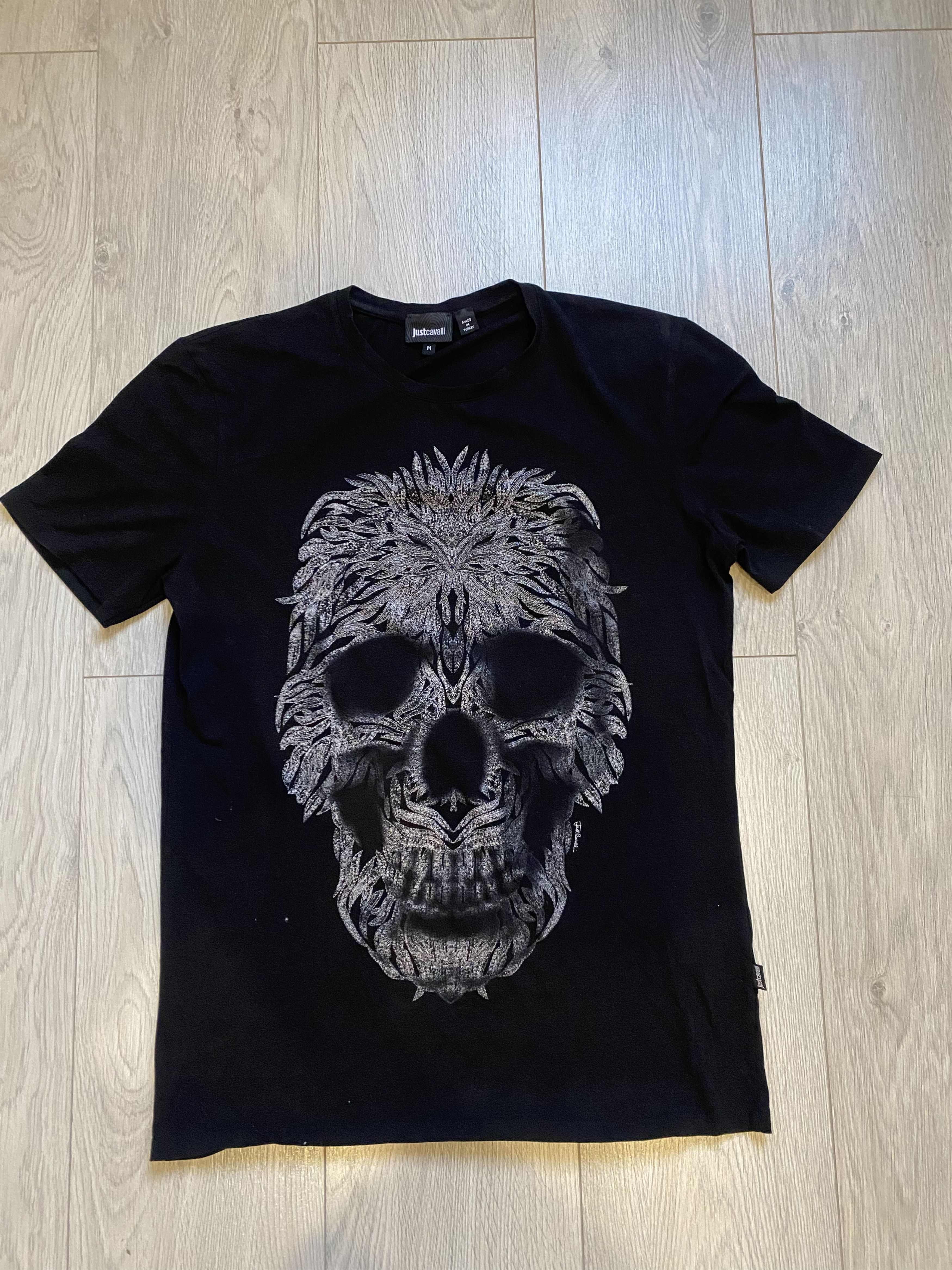 Just Cavalli × Roberto Cavalli Just Cavalli Scull T Shirt Size M Size US M / EU 48-50 / 2 - 1 Thumbnail