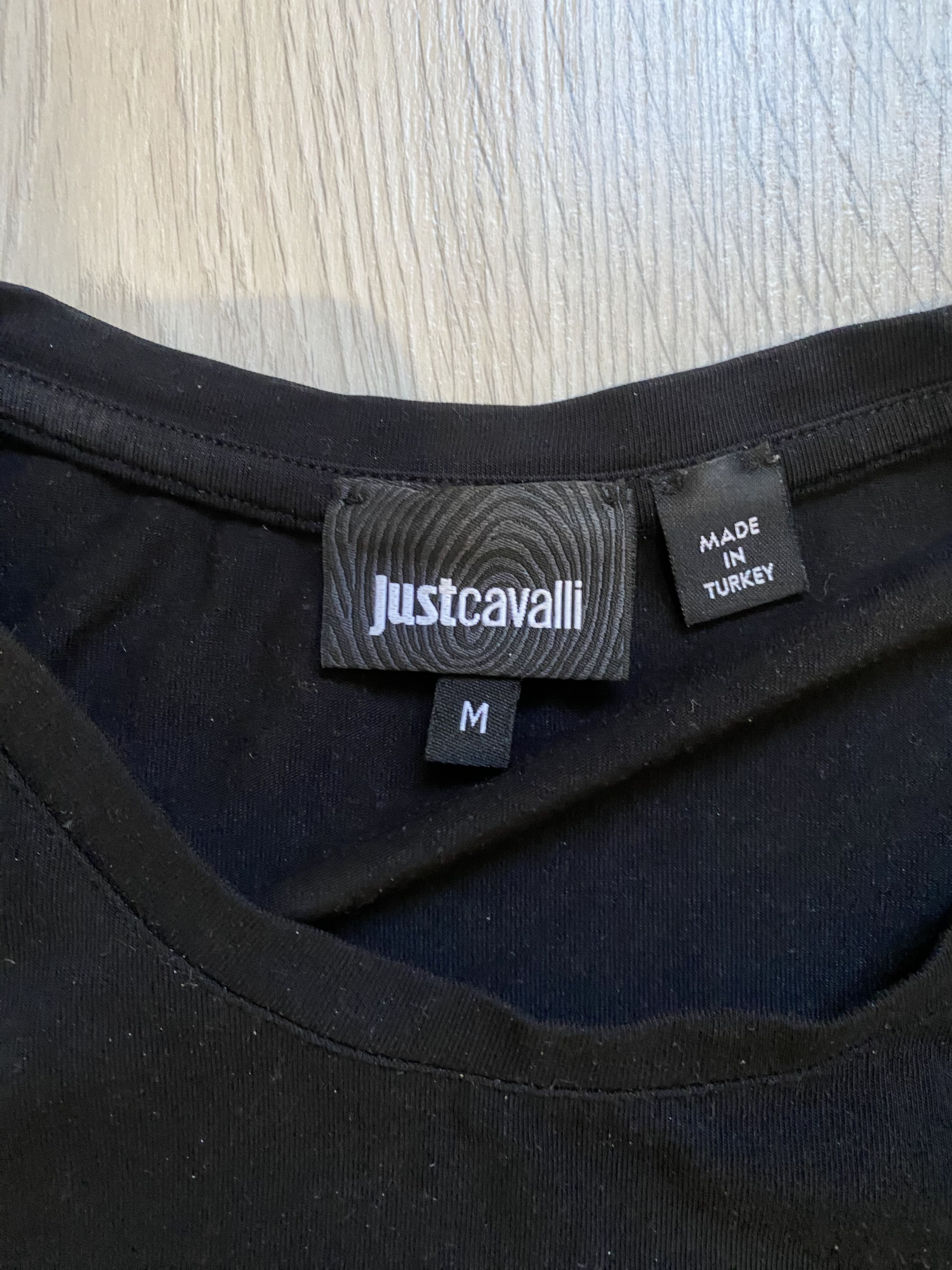 Just Cavalli × Roberto Cavalli Just Cavalli Scull T Shirt Size M Size US M / EU 48-50 / 2 - 2 Thumbnail