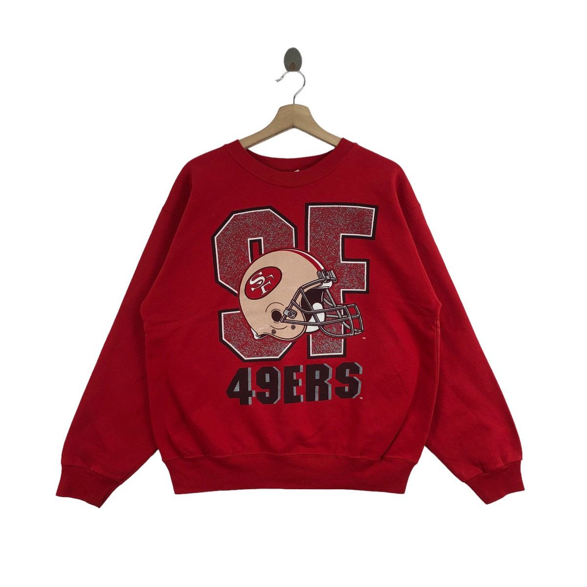 Vintage San Francisco 49ERS Sweatshirt NFL Big Logo Pullover