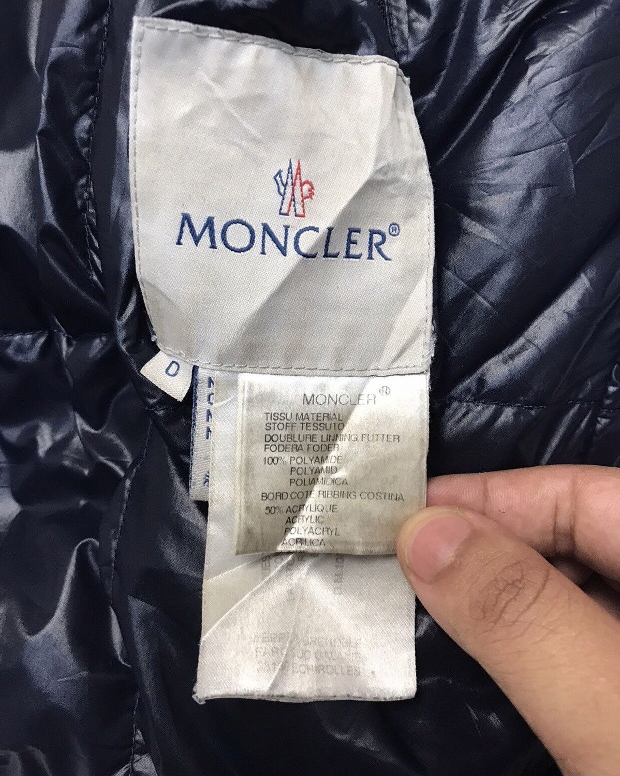 Moncler × Vintage Moncler Reversible puffer Jacket Size US M / EU 48-50 / 2 - 13 Thumbnail