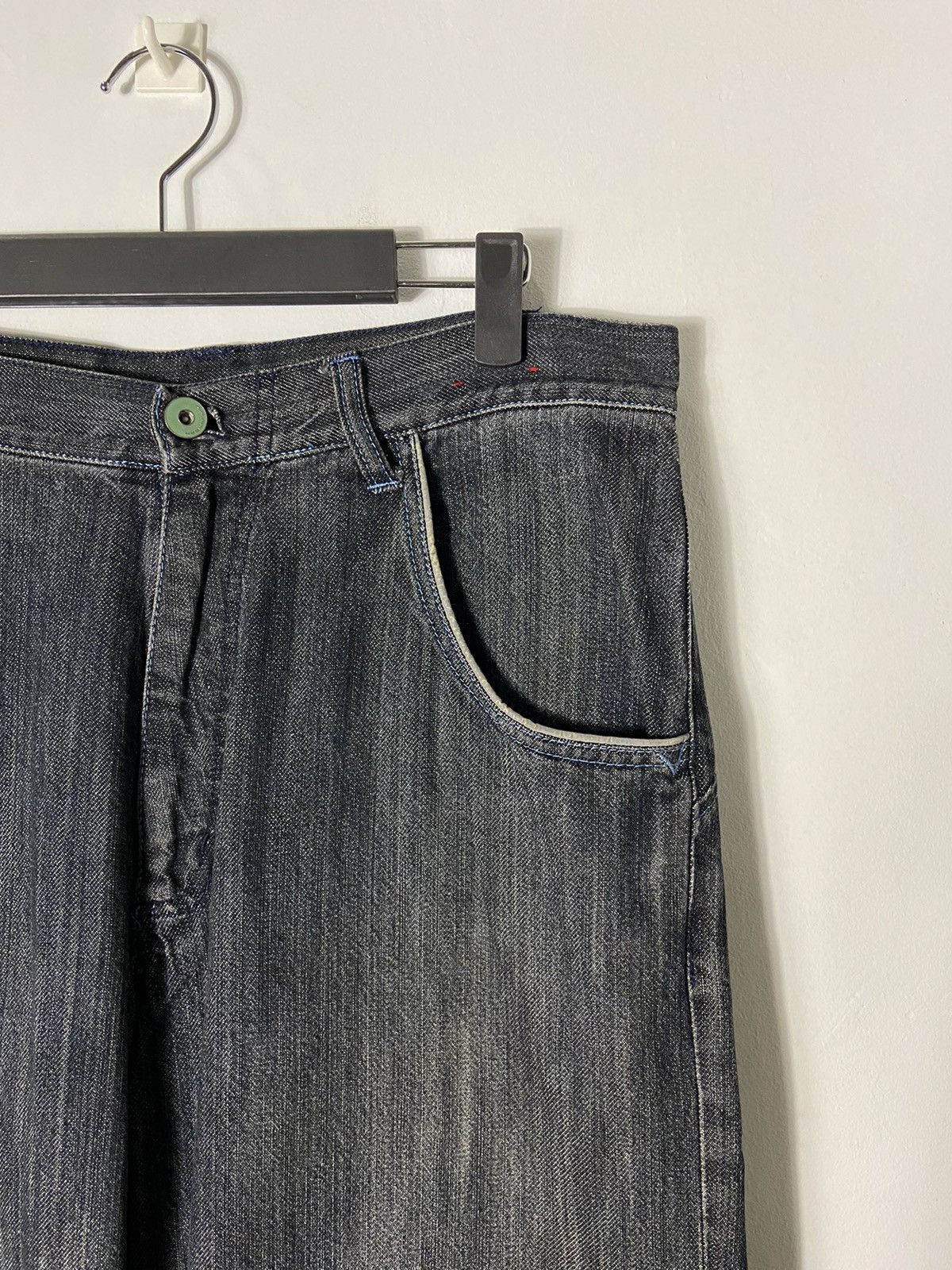 Jordan Brand 🔥LAST DROP🔥 AIR JORDAN JEANS WITH AJ SHOES 3 PATCH Size US 34 / EU 50 - 2 Thumbnail